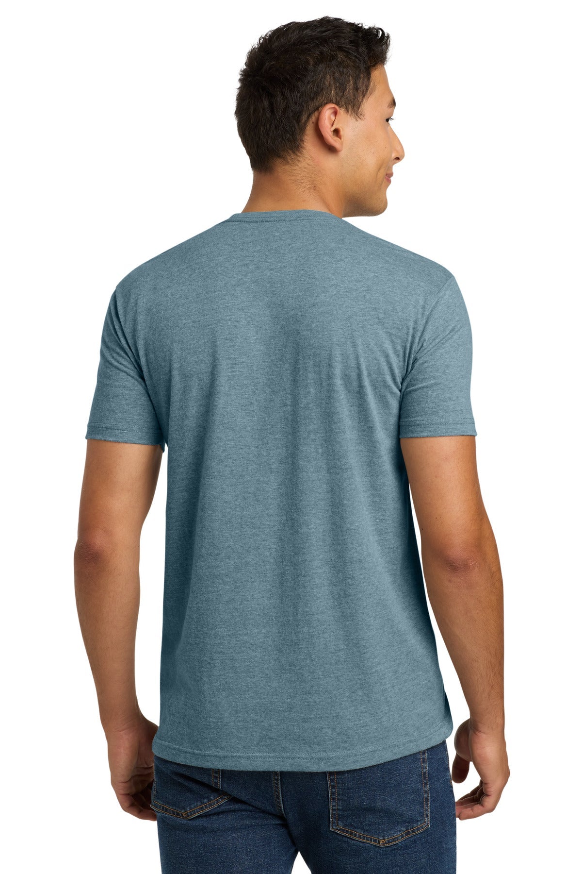 HthrSltBlu Next Level Apparel Adult CVC Tee. NL6210