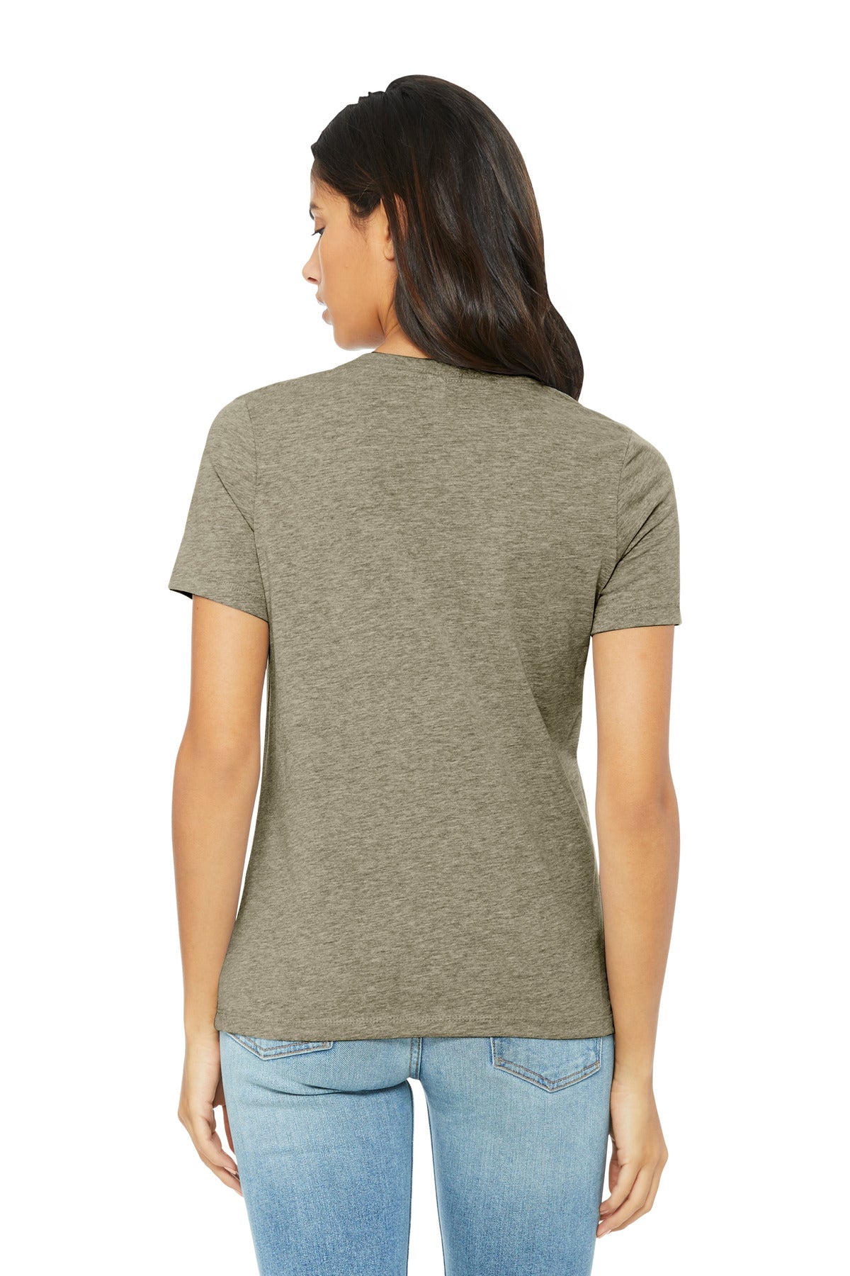 HthrStone BELLA+CANVAS Women's Relaxed CVC Tee BC6400CVC