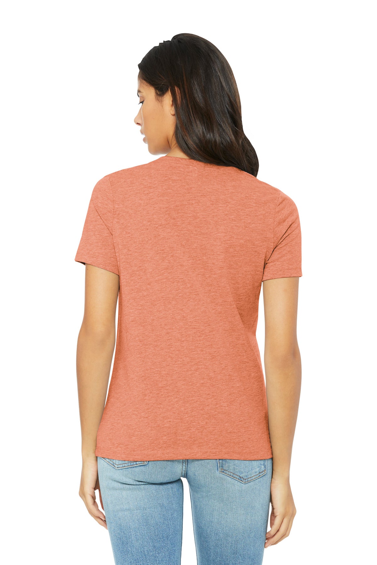 HthrSunset BELLA+CANVAS Women's Relaxed CVC Tee BC6400CVC