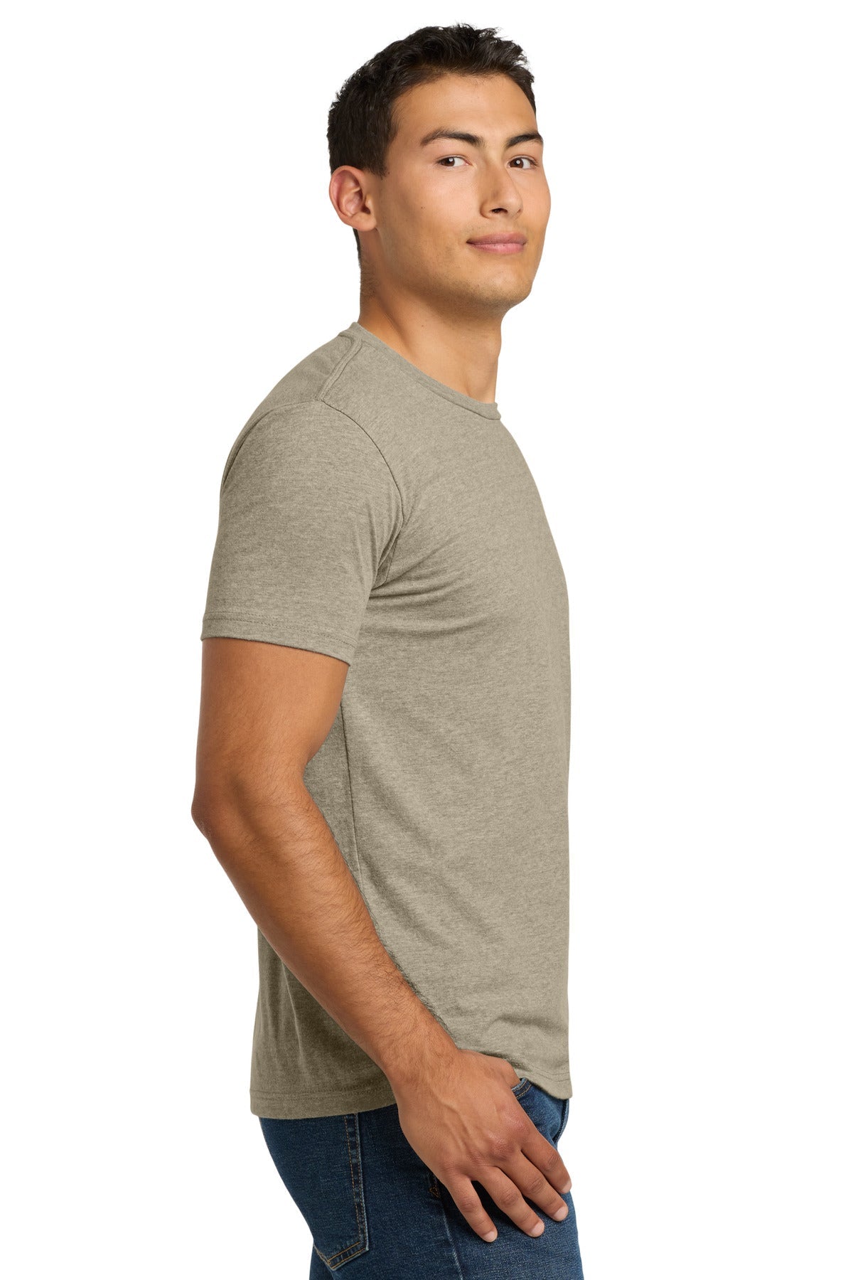 HthrTan Next Level Apparel Adult CVC Tee. NL6210