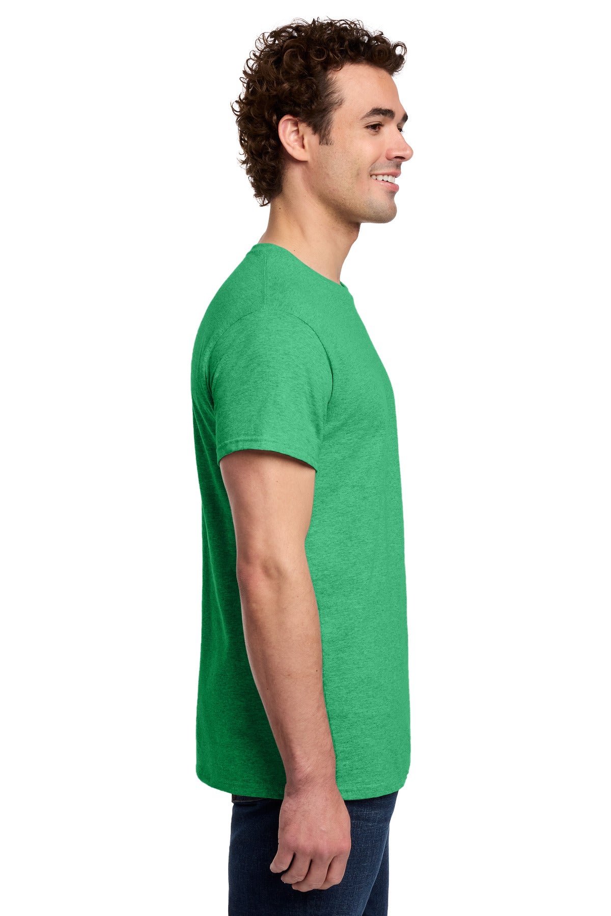 HtIrishGrn Gildan Light Cotton Tee 3000
