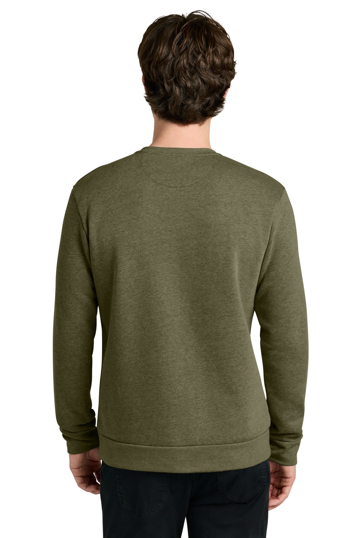 HtMltGrn Next Level Apparel Adult Malibu Crewneck Sweatshirt NL9002