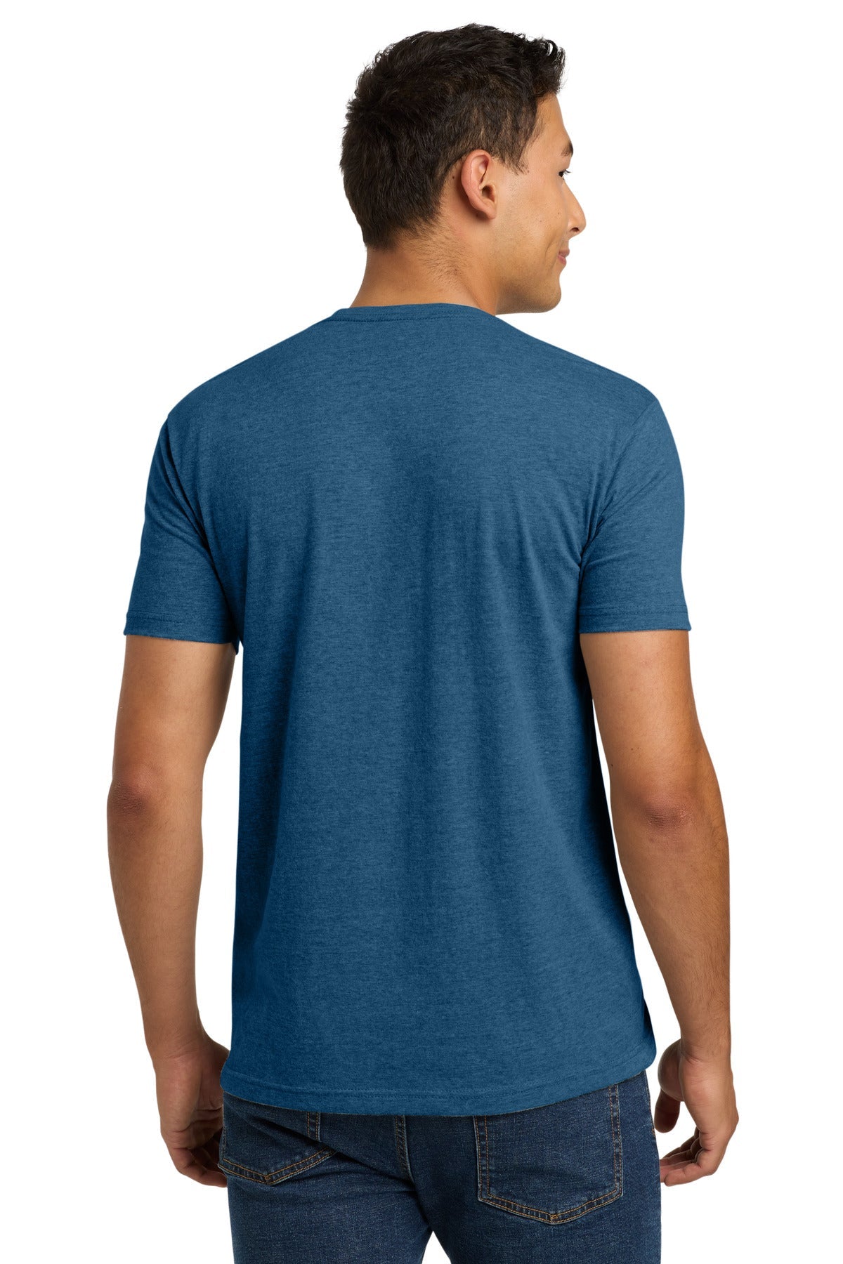 HtrCoolBlu Next Level Apparel Adult CVC Tee. NL6210