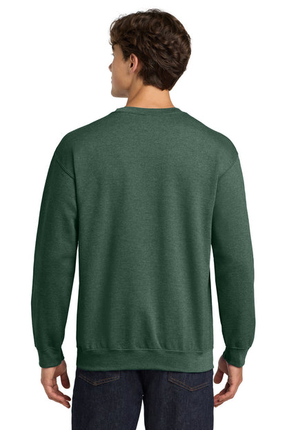 HtrDkGreen Gildan Heavy Blend Crewneck Sweatshirt. 18000