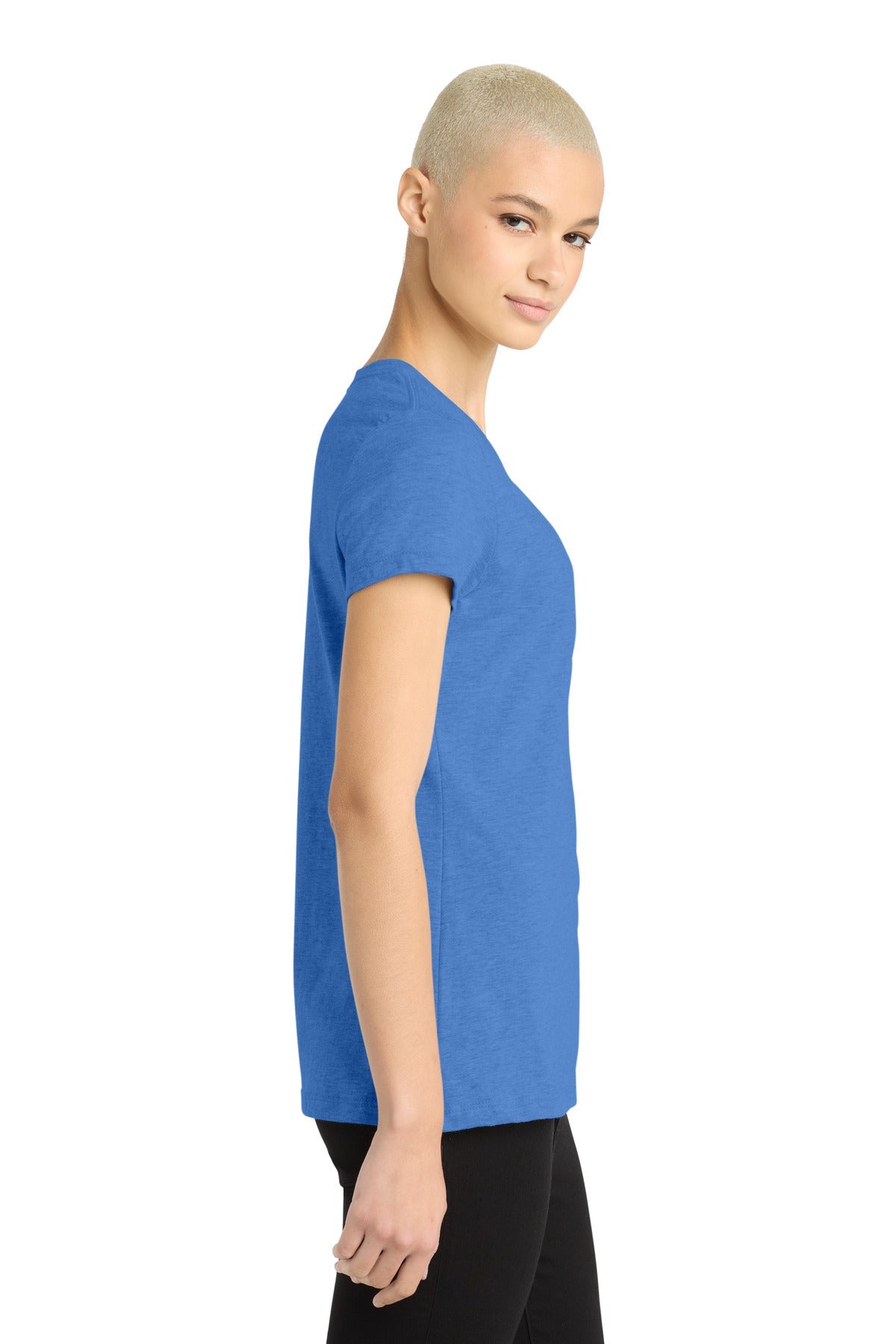 HtrdRoyal District Women's Perfect Blend CVC Tee. DM108L
