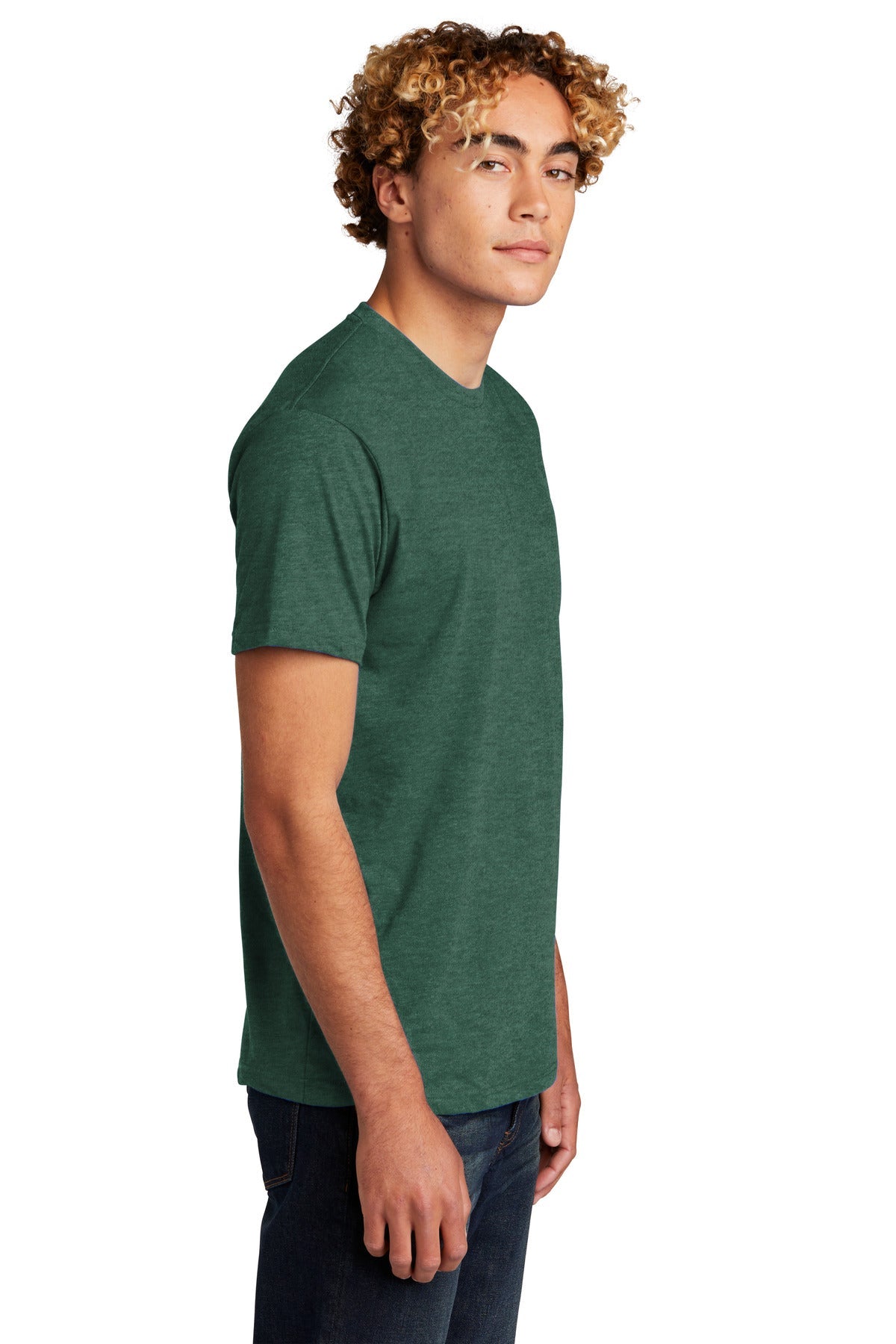 HtrFrstGrn Next Level Apparel Adult CVC Tee. NL6210