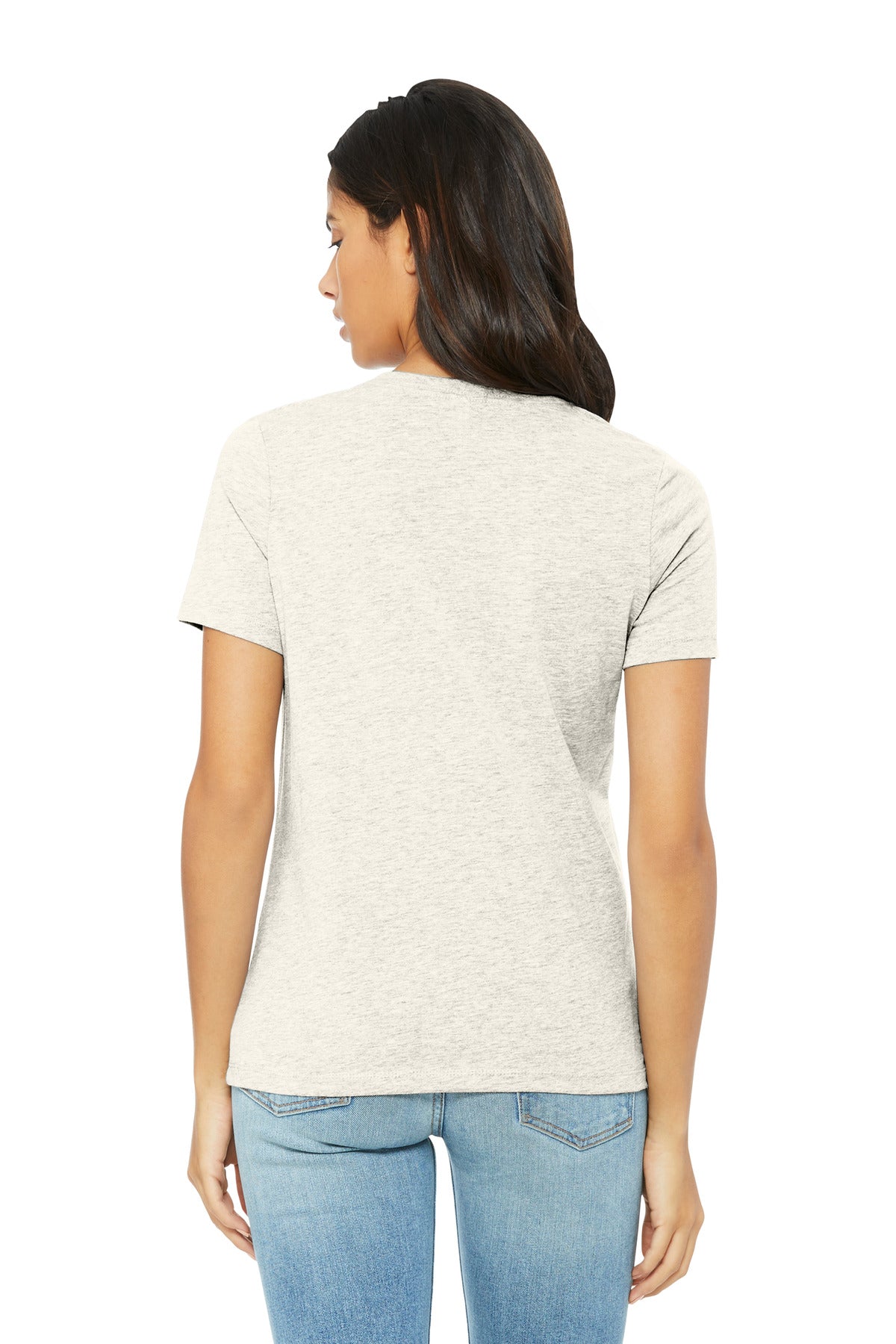 HtrNatural BELLA+CANVAS Women's Relaxed CVC Tee BC6400CVC