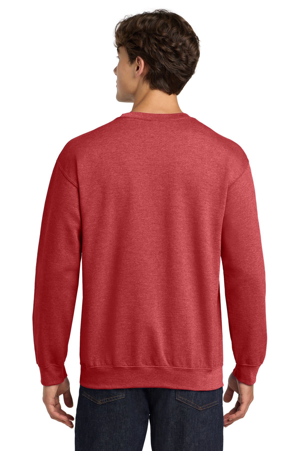 HtrScarRed Gildan Heavy Blend Crewneck Sweatshirt. 18000