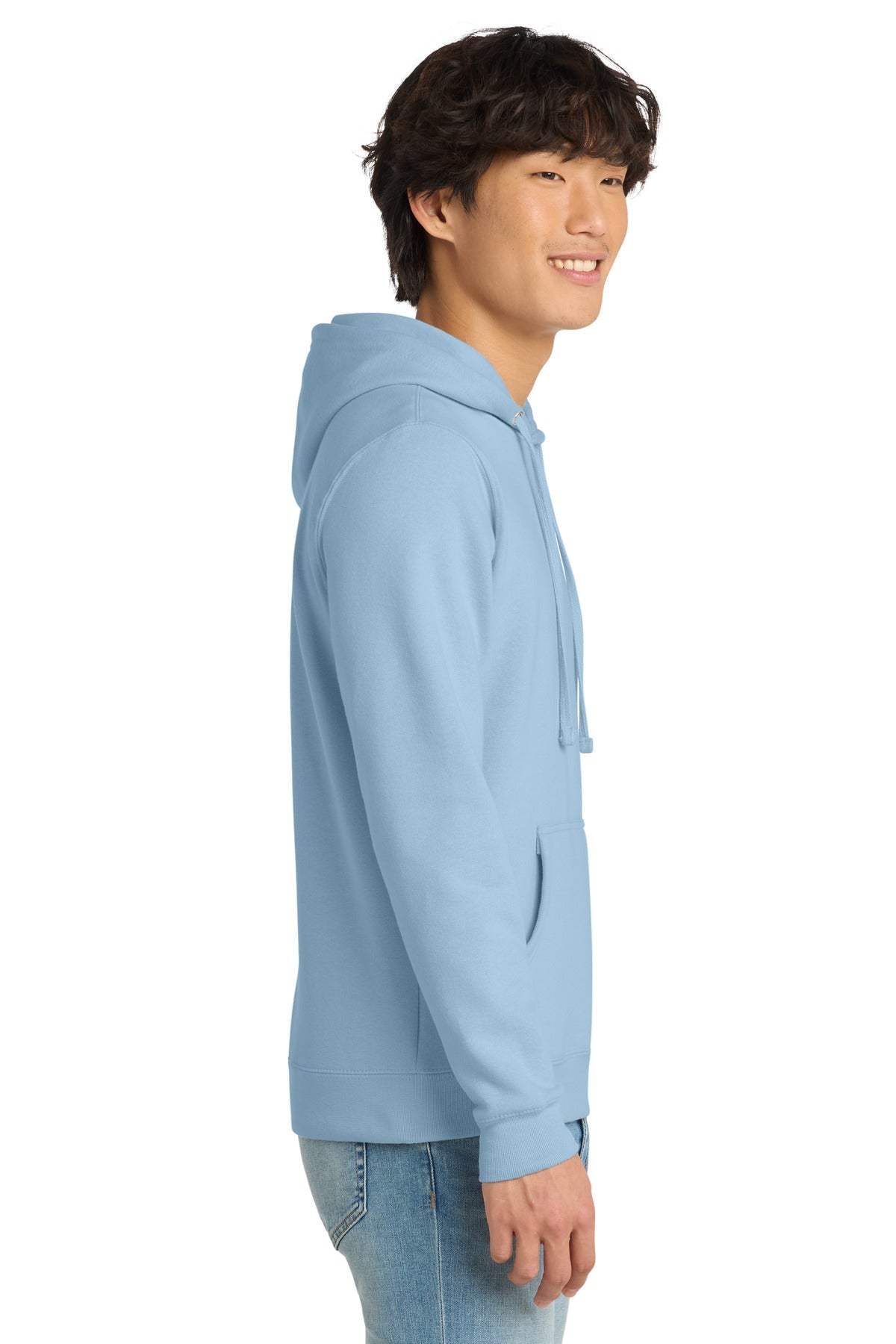 Ice Blue District V.I.T. Fleece Hoodie DT6100