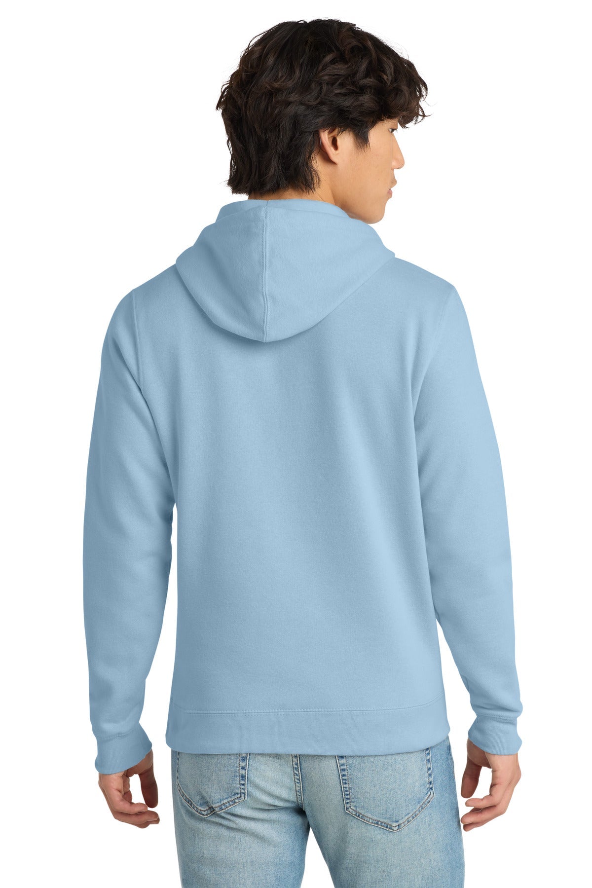 Ice Blue District V.I.T. Fleece Hoodie DT6100