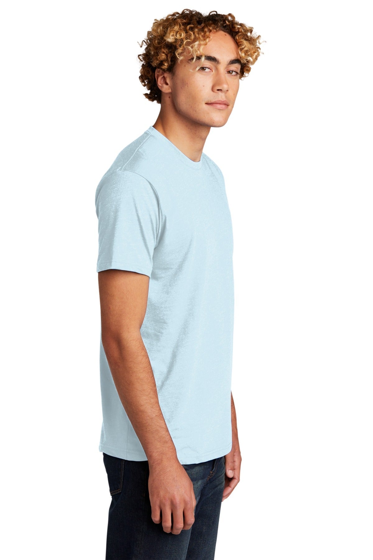 IceBlue Next Level Apparel Adult CVC Tee. NL6210