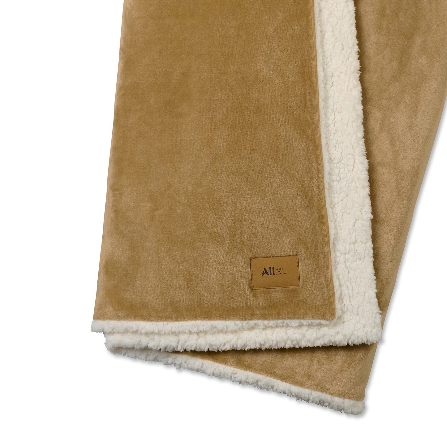 Iced Coffee Mink Sherpa Blanket