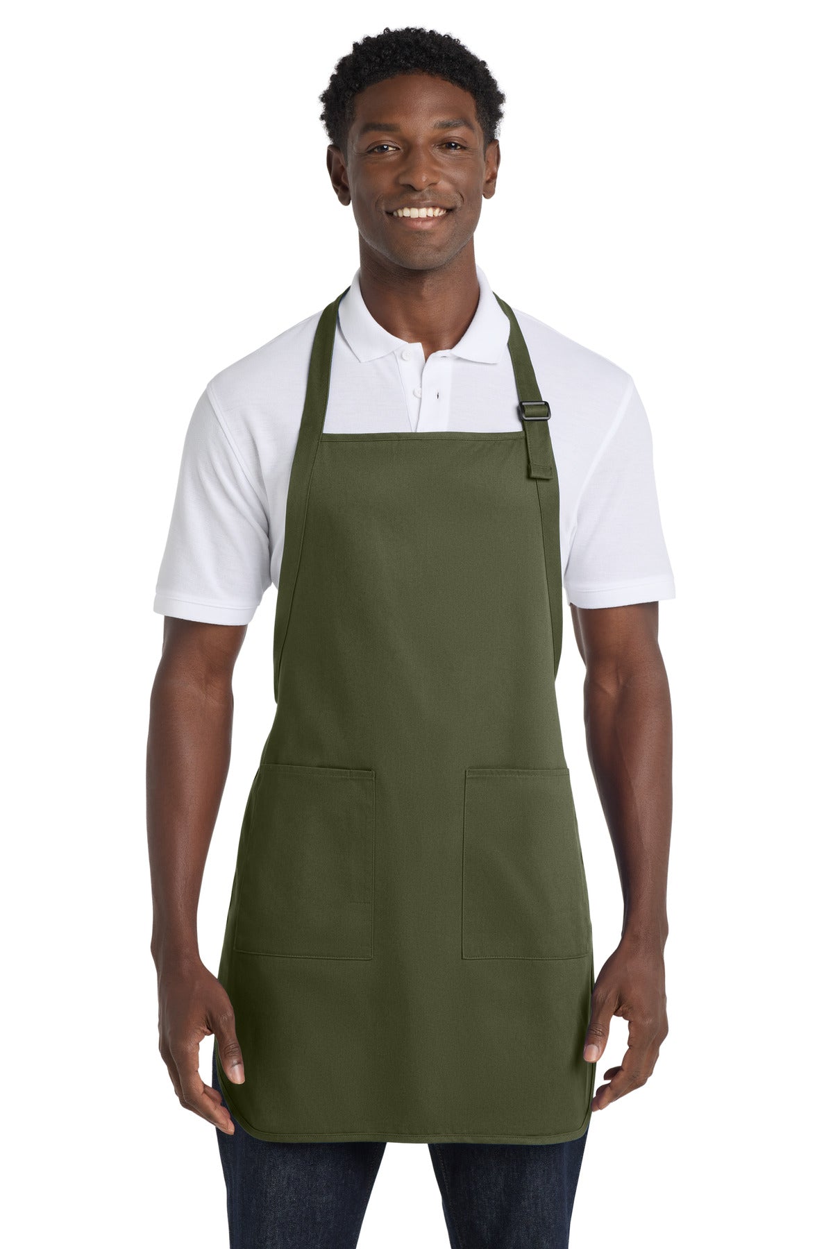 Port Authority® Full-Length Apron with Pockets