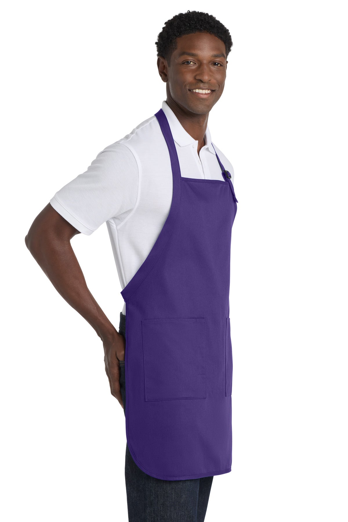 Port Authority® Full-Length Apron with Pockets