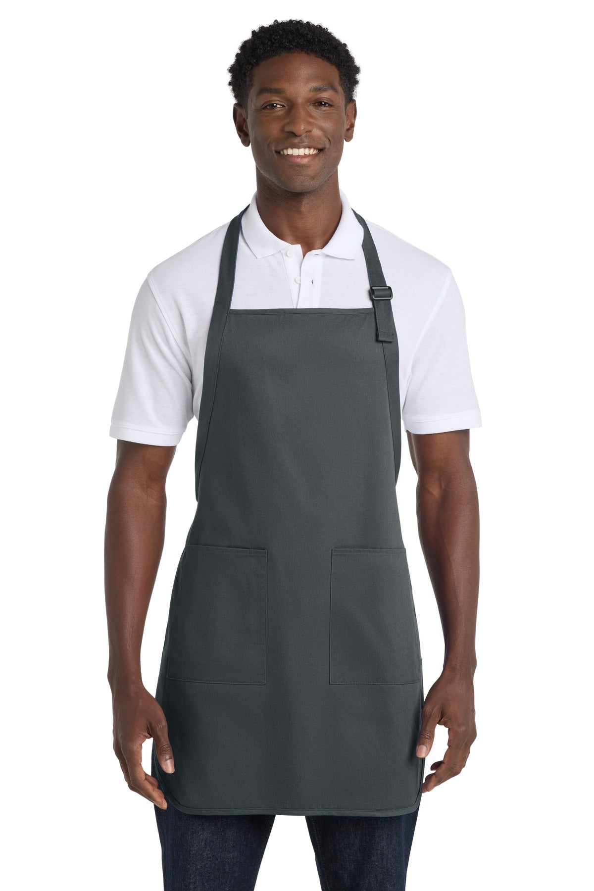 Port Authority® Full-Length Apron with Pockets