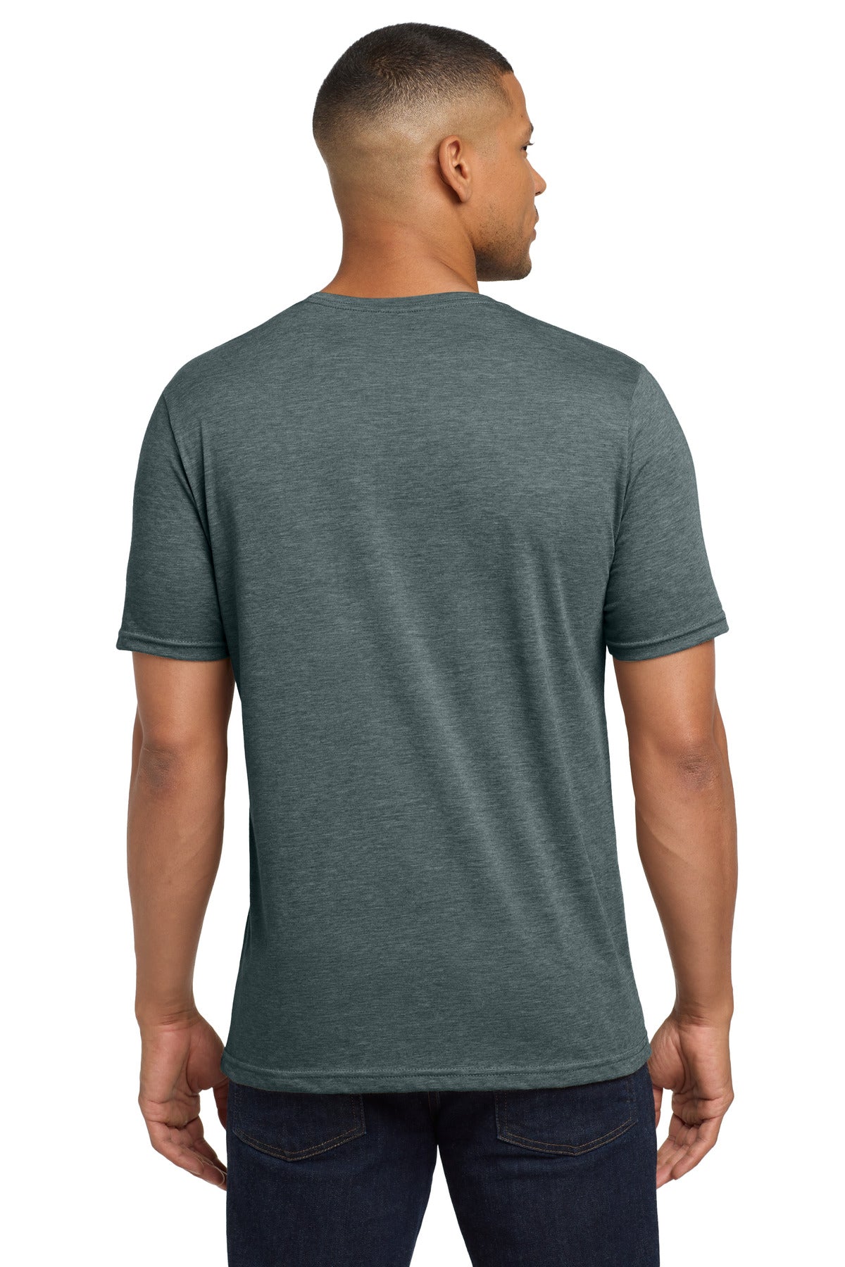 Indigo Next Level Apparel Adult Poly/Cotton Tee. NL6200