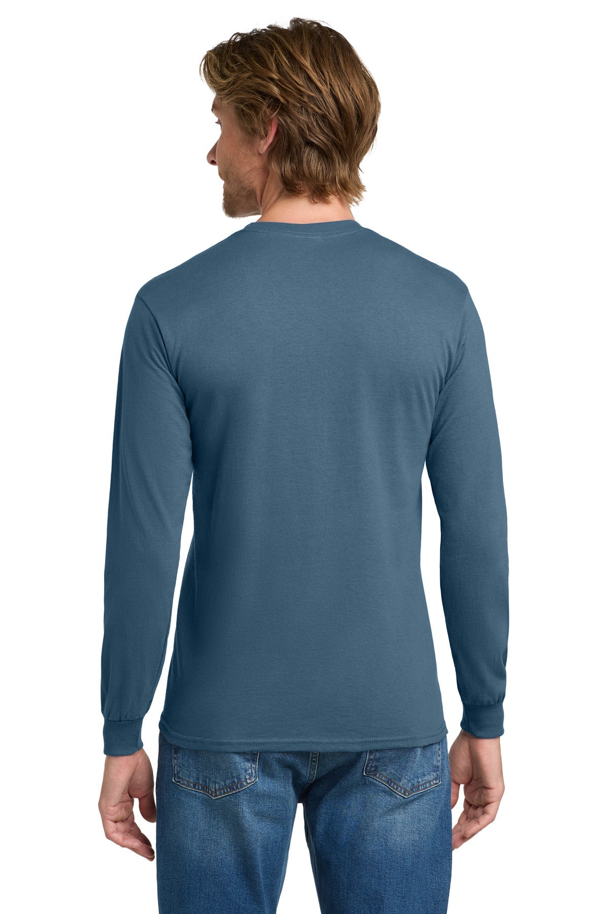 IndigoBlue Gildan - Heavy Cotton 100% Cotton Long Sleeve T-Shirt. 5400