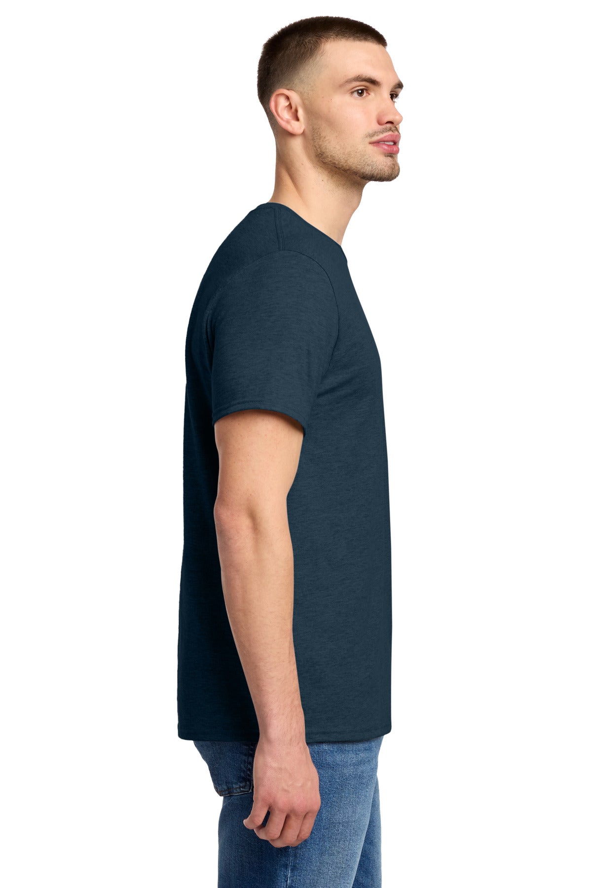 IndigoHtr Jerzees Premium Blend Ring Spun T-Shirt 560M