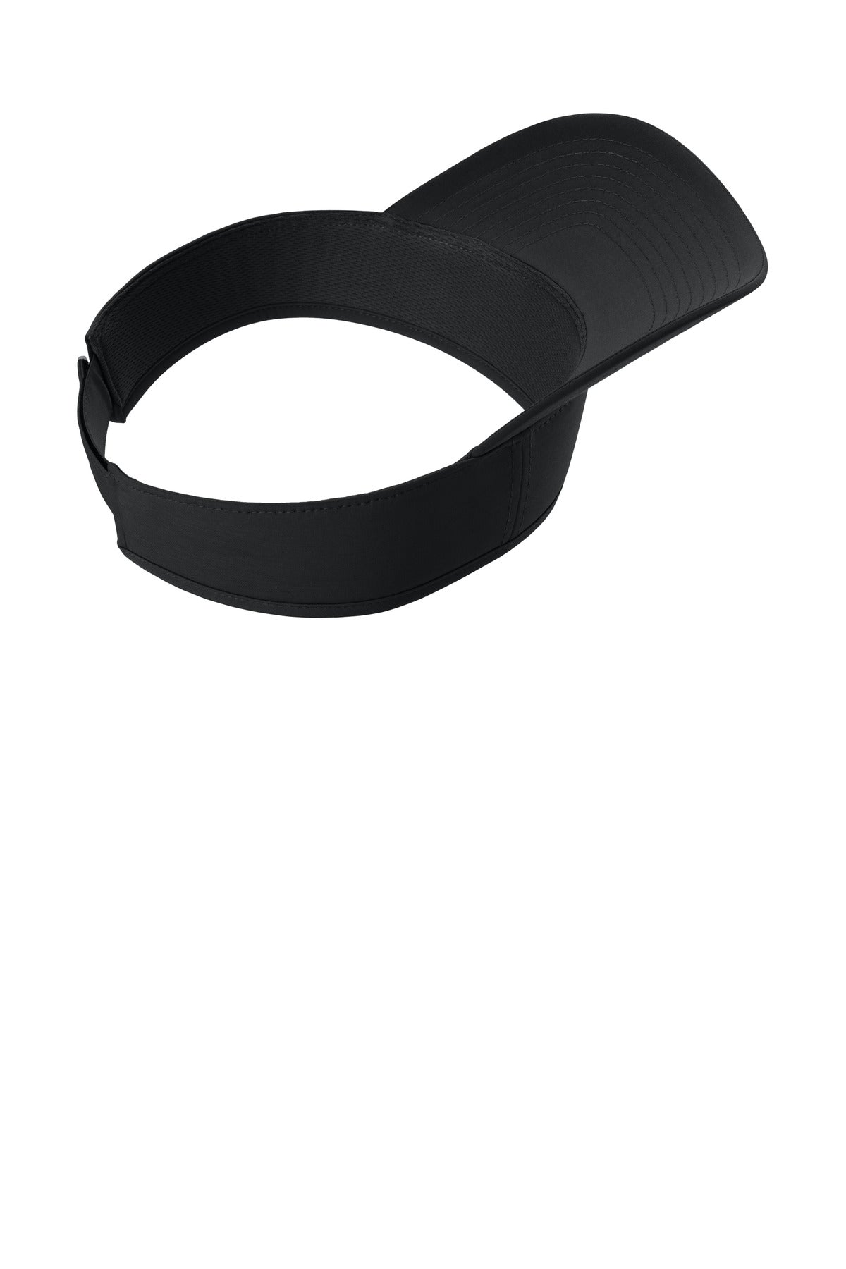 Inside View of Black Port Authority Poly Visor C983