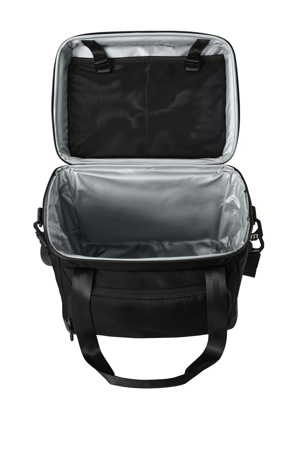 Inside View of Black TravisMathew Cruise 24-Can Cooler TMB601