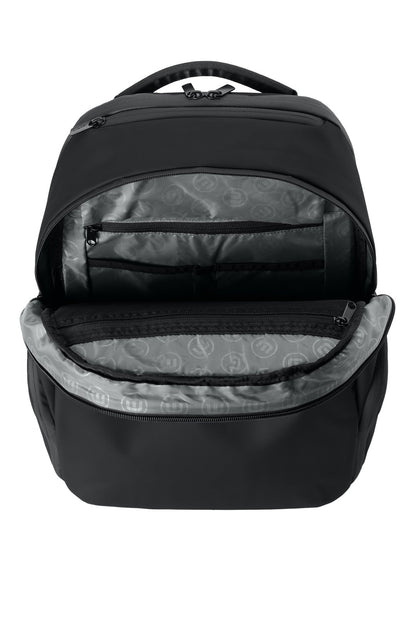 Inside View of Black TravisMathew Recess Backpack TMB109