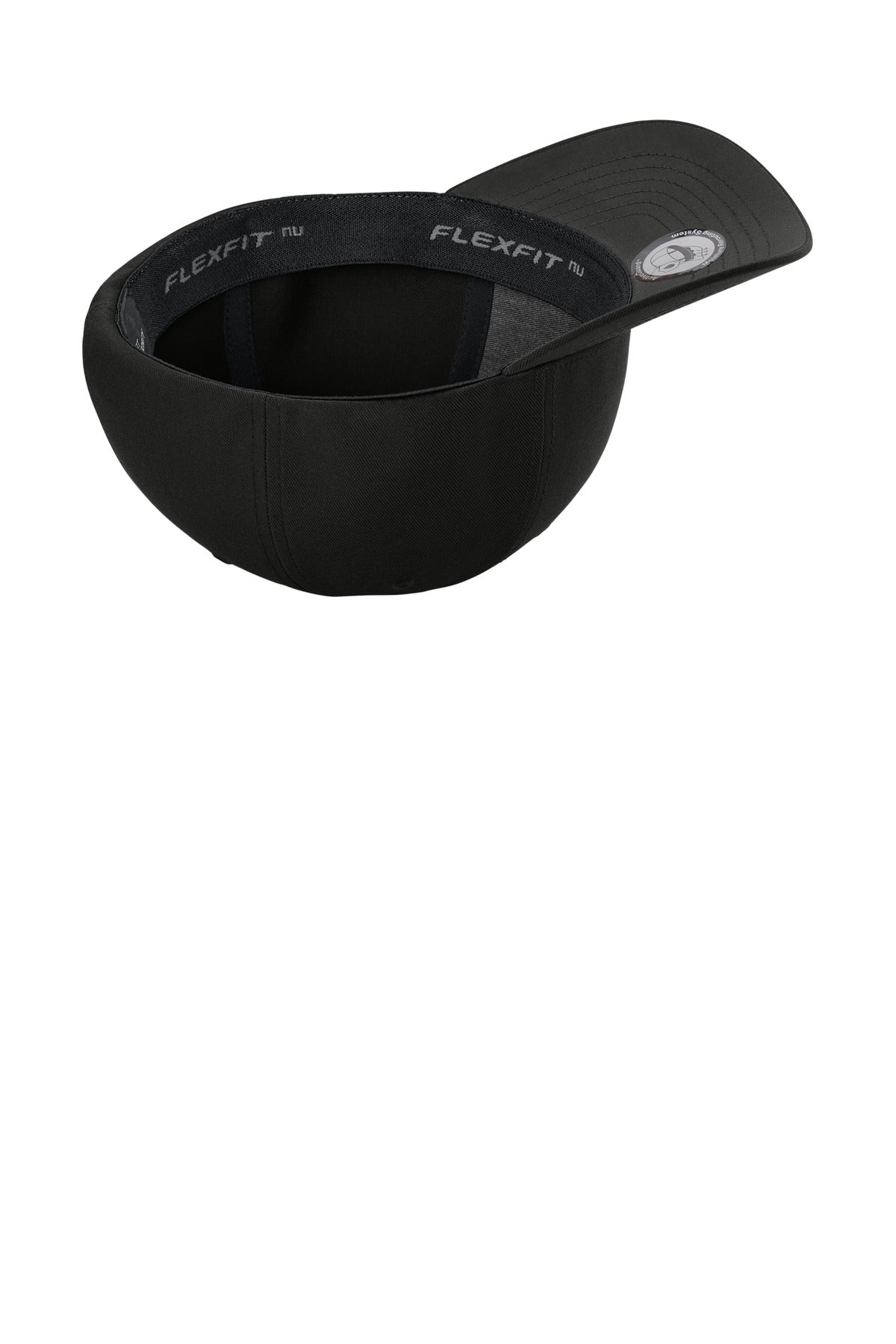 Inside View of DeepBlack Port Authority Flexfit NU Cap C988