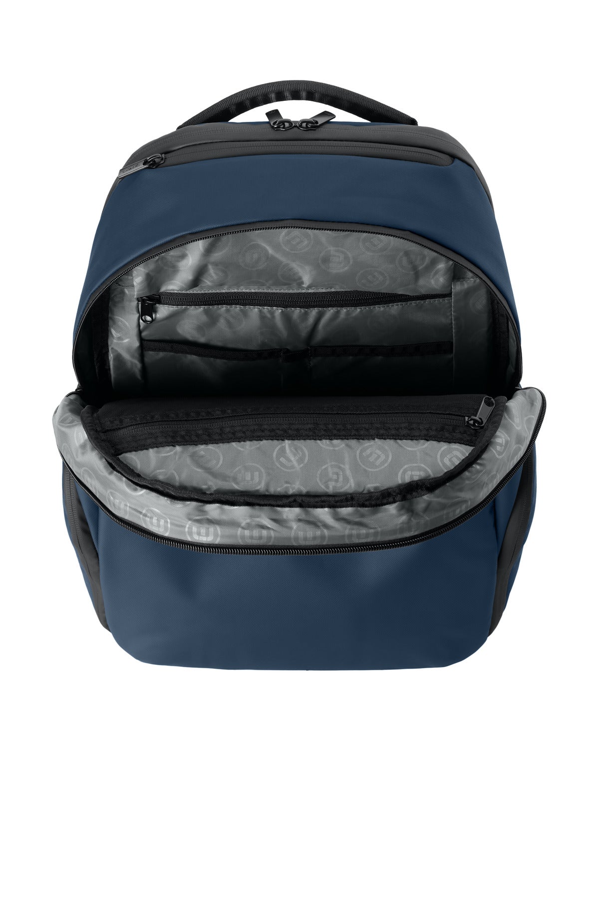 Inside View of RiverBlNv TravisMathew Recess Backpack TMB109