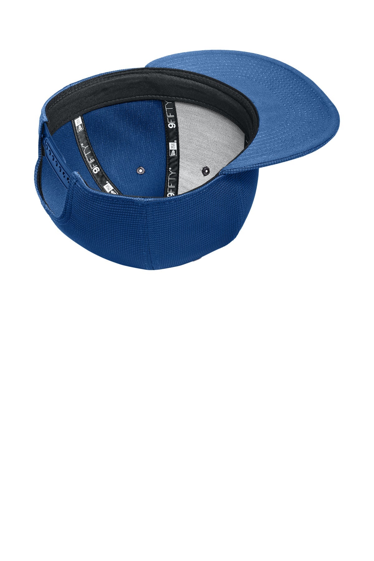 Inside View of Royal New Era Pivot Flat Bill Snapback Cap NE409