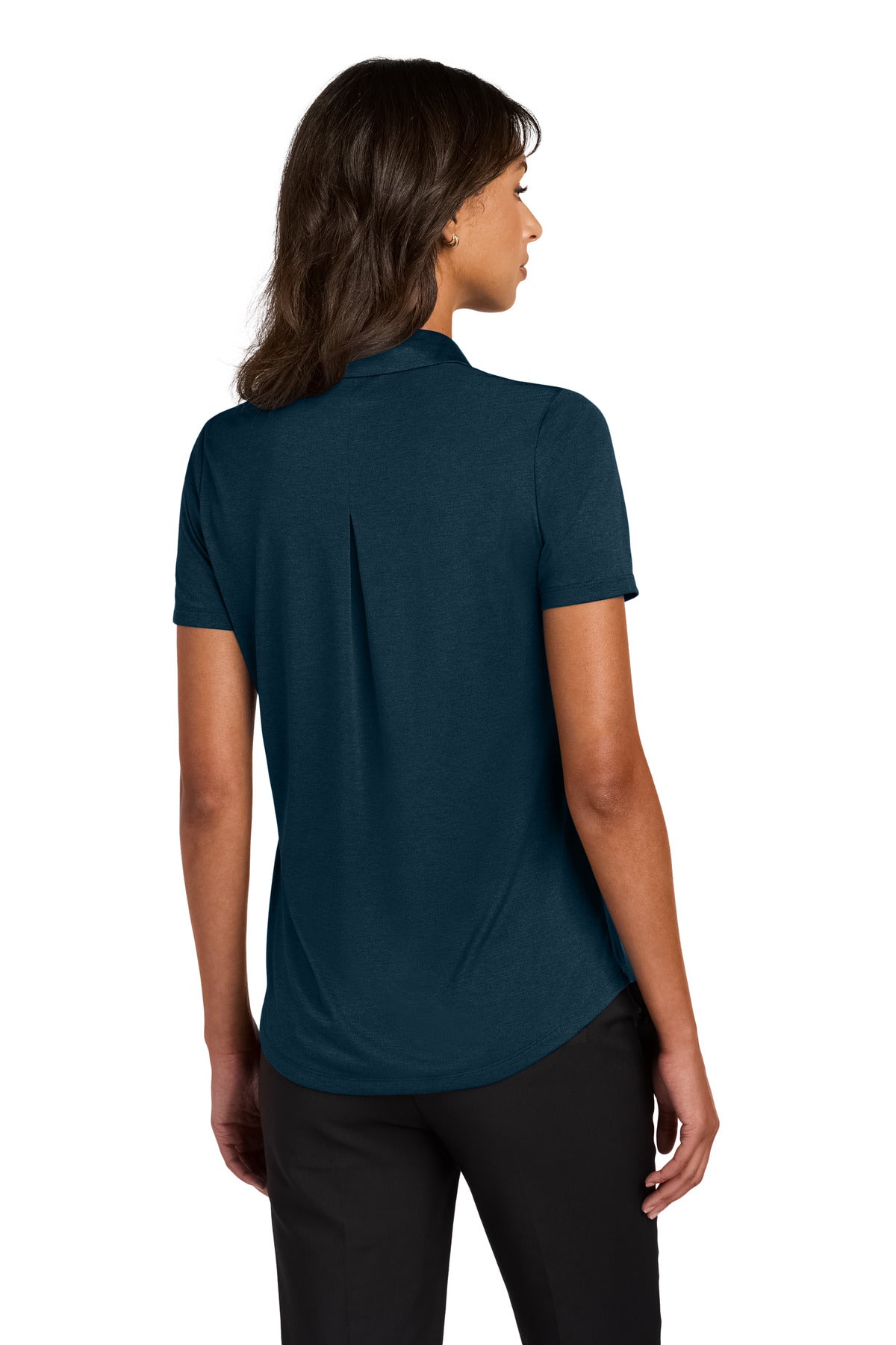 InsigBlHtr Mercer+Mettle Women's Recharge Jersey Polo MM1021