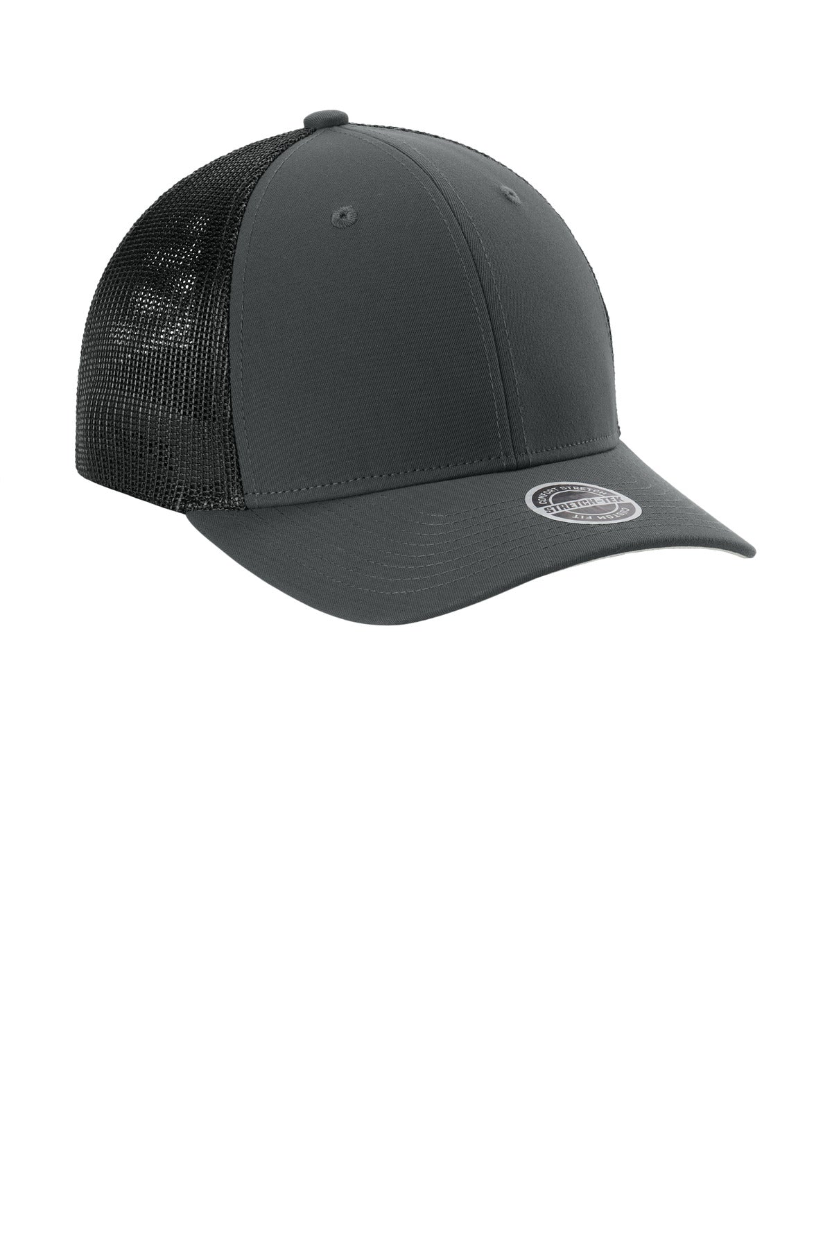 IrGy/Black Sport-Tek Stretch-Tek Mesh Back Cap STC60