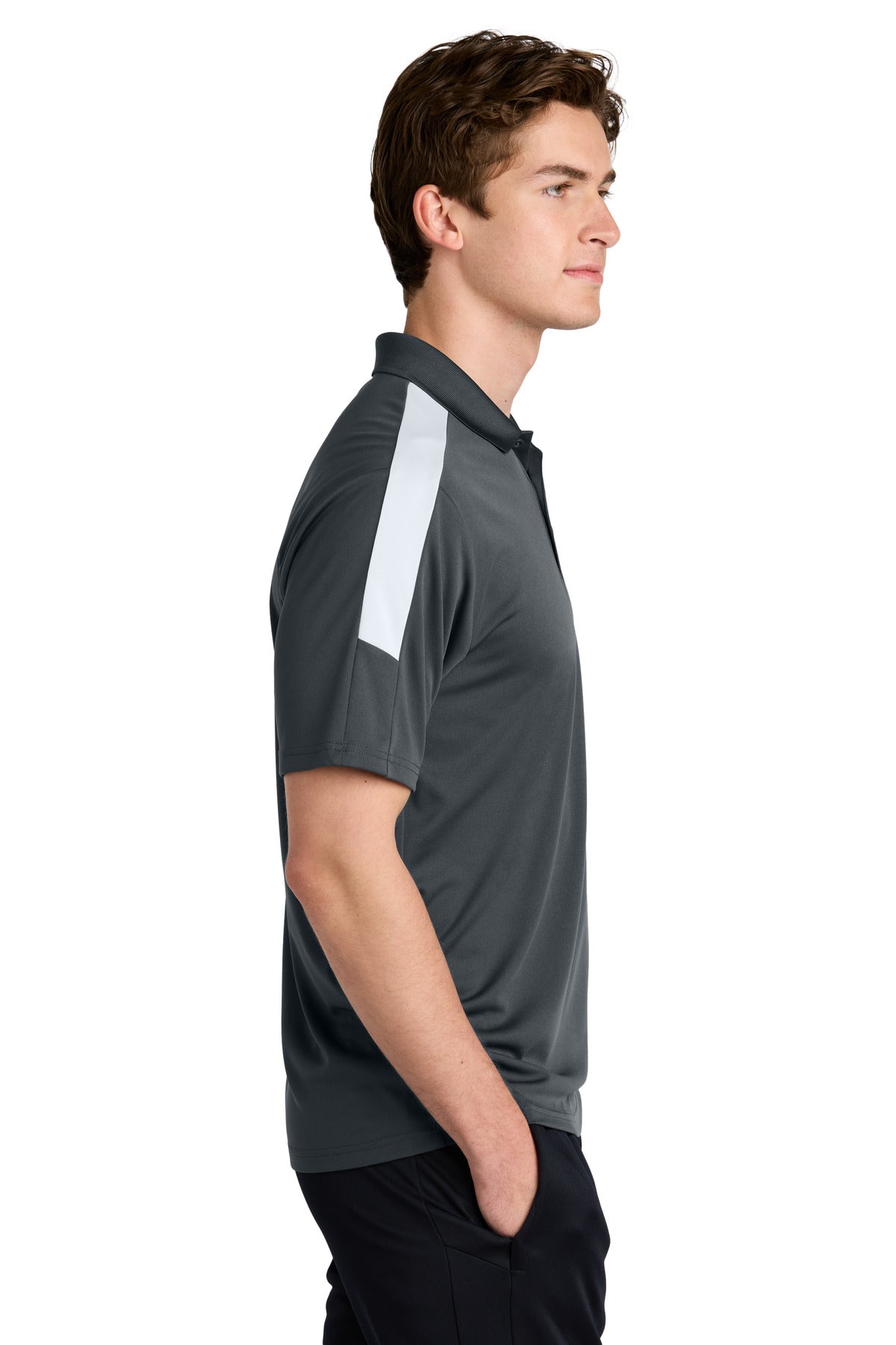 IrGy/White Sport-Tek Competitor United Polo ST104
