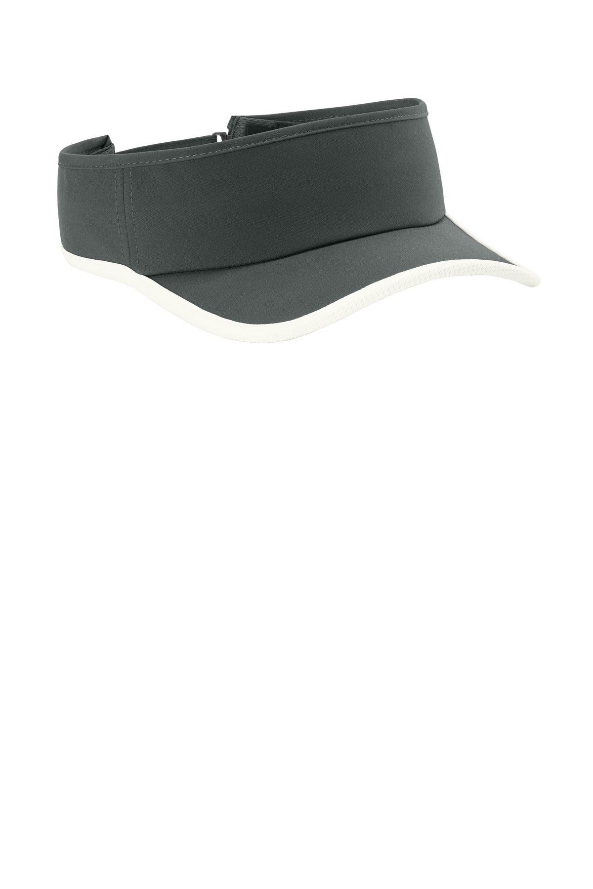 IrGy/White Sport-Tek Repeat Visor STC57
