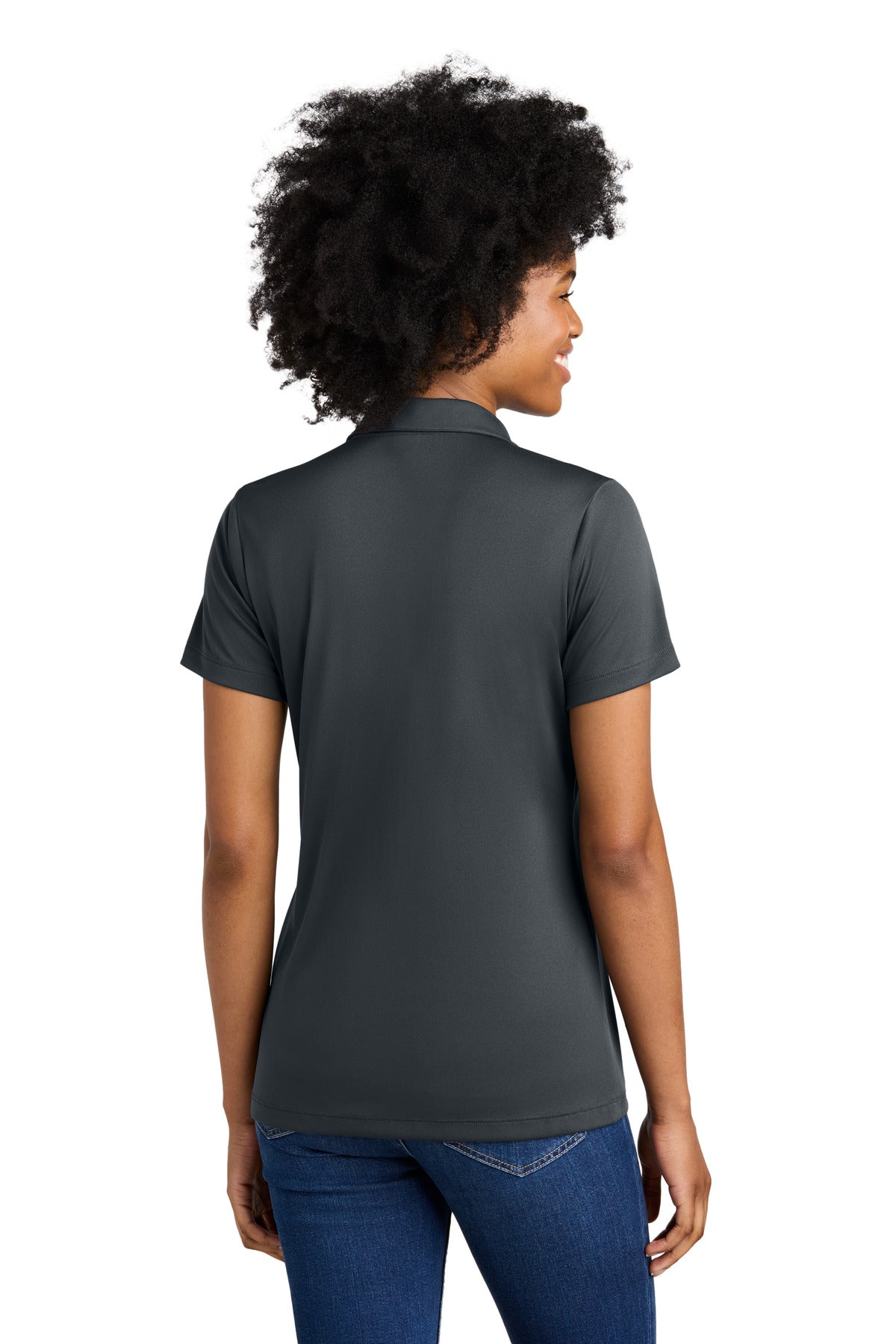 IrGy/White Sport-Tek Women's Competitor United Polo LST104
