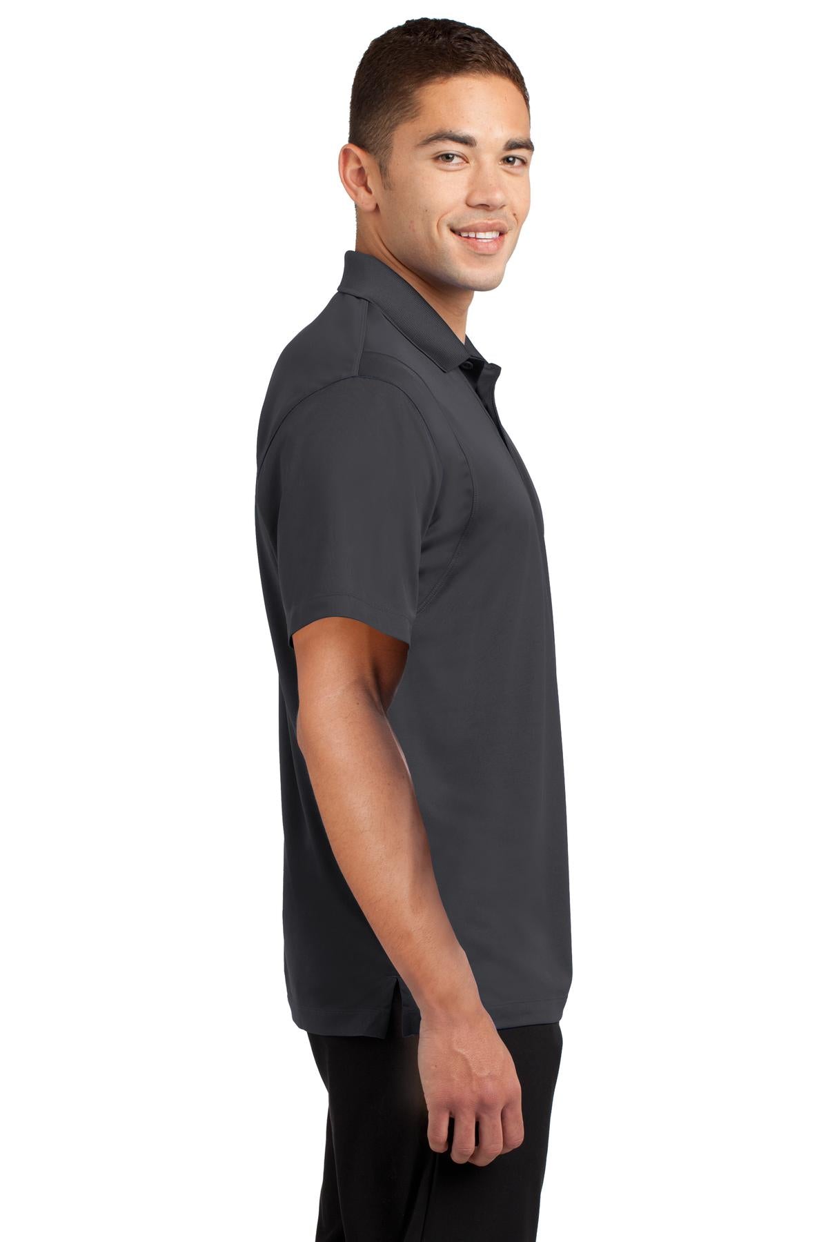Iron Grey Sport-Tek Micropique Sport-Wick Polo. ST650