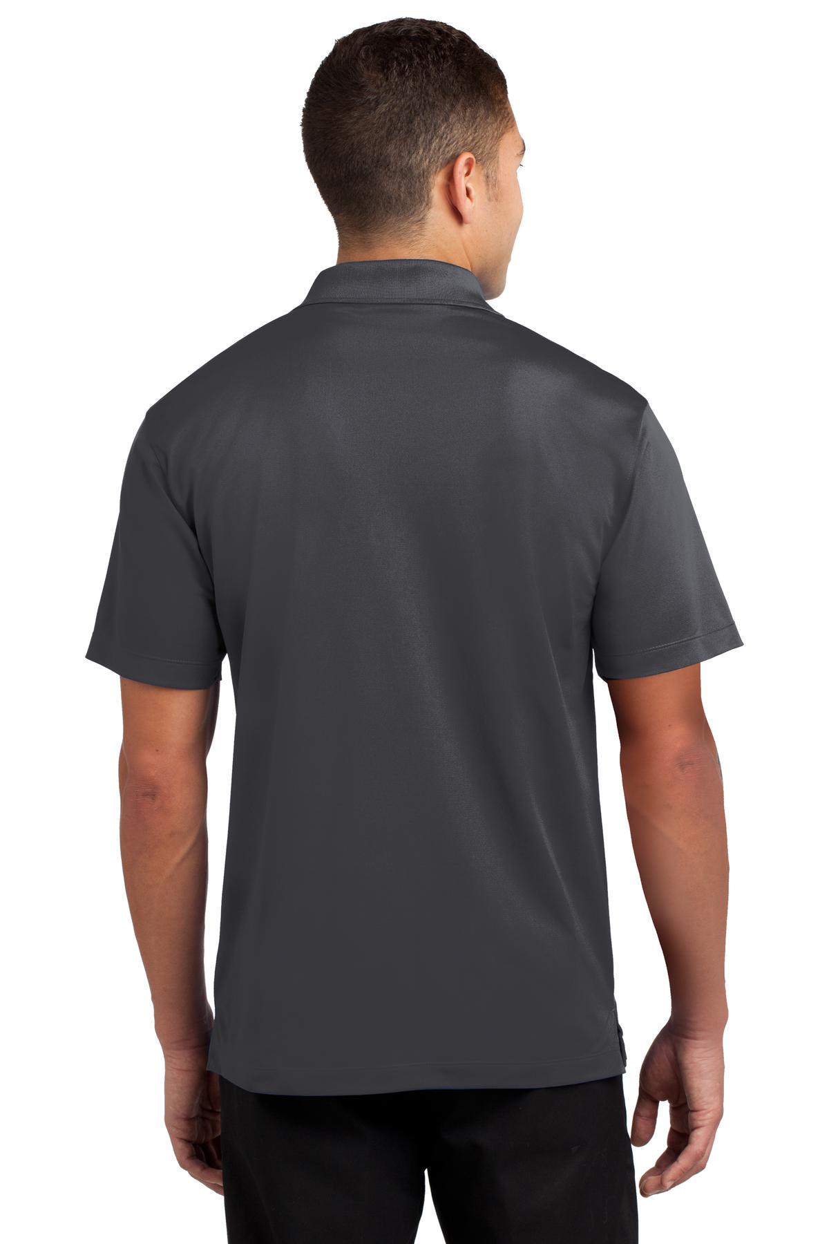 Iron Grey Sport-Tek Micropique Sport-Wick Polo. ST650
