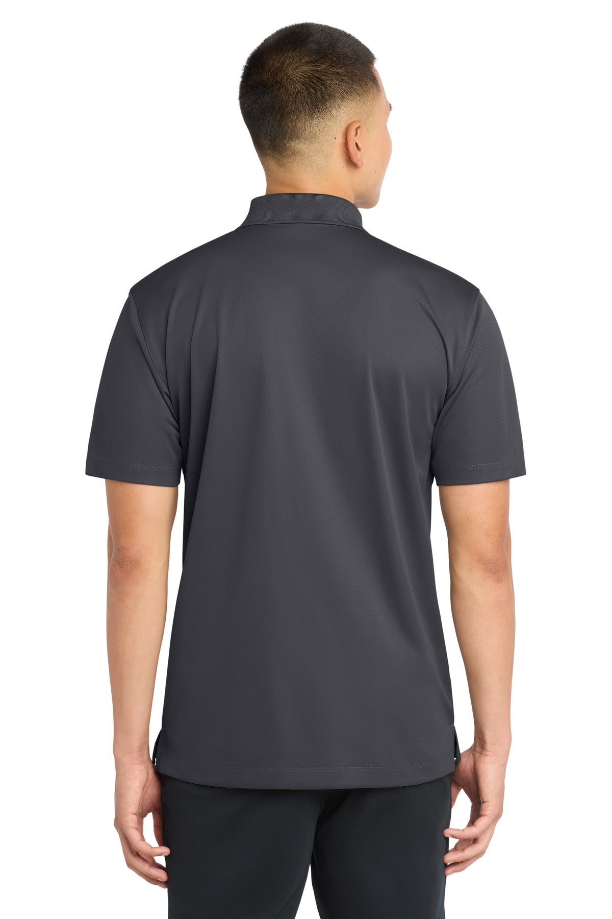 Iron Grey Sport-Tek Micropique Sport-Wick Polo. ST650