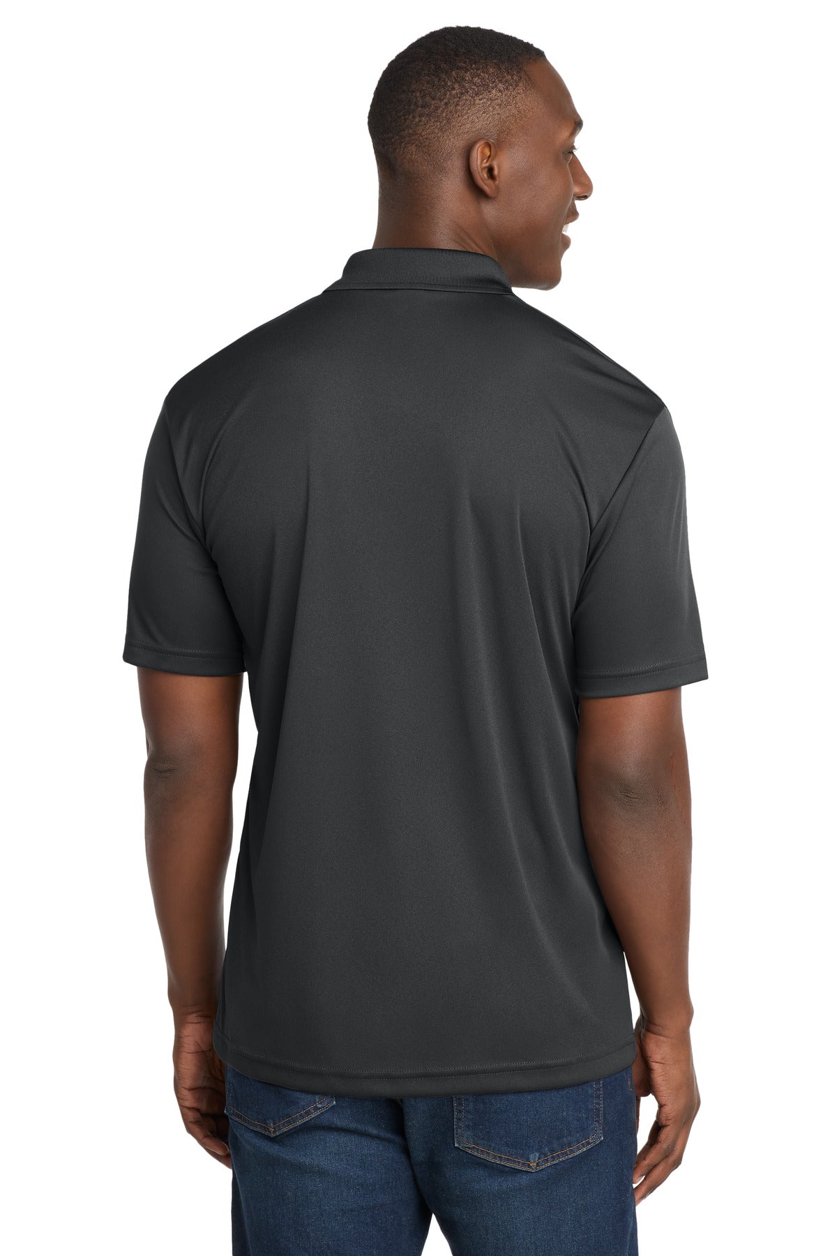 Iron Grey Sport-Tek PosiCharge Competitor Polo. ST550