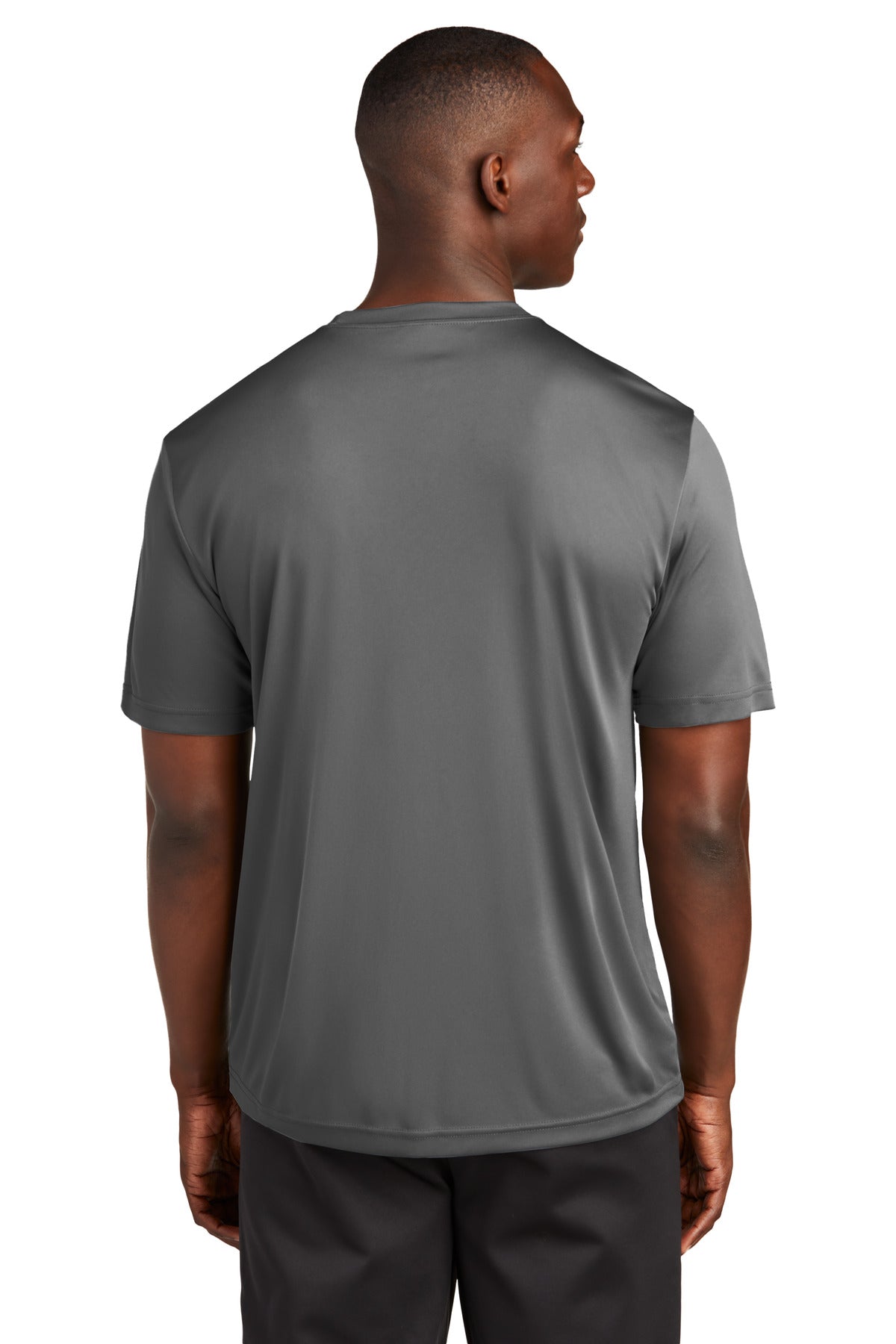 Iron Grey Sport-Tek Tall PosiCharge Competitor Tee. TST350
