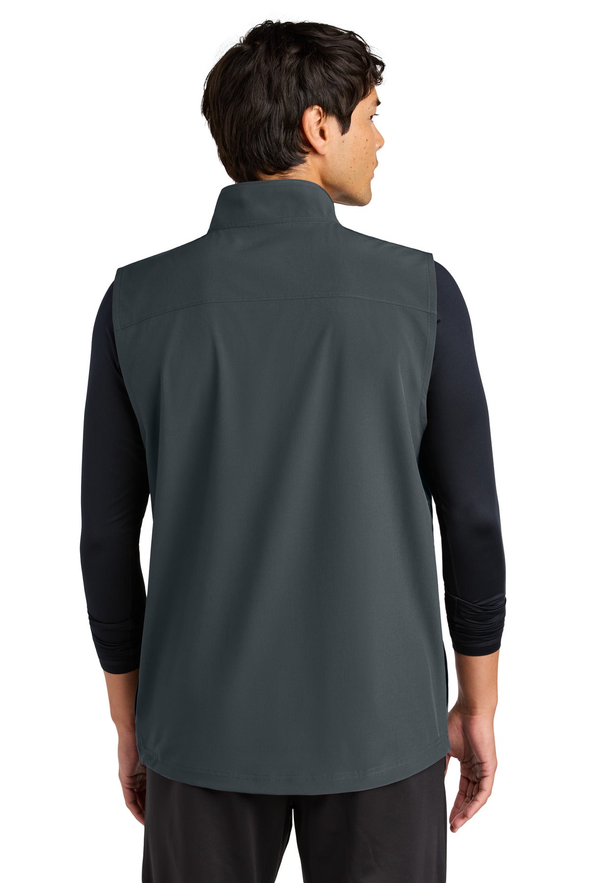 IronGrey Sport-Tek Repeat 1/4-Zip Vest ST487