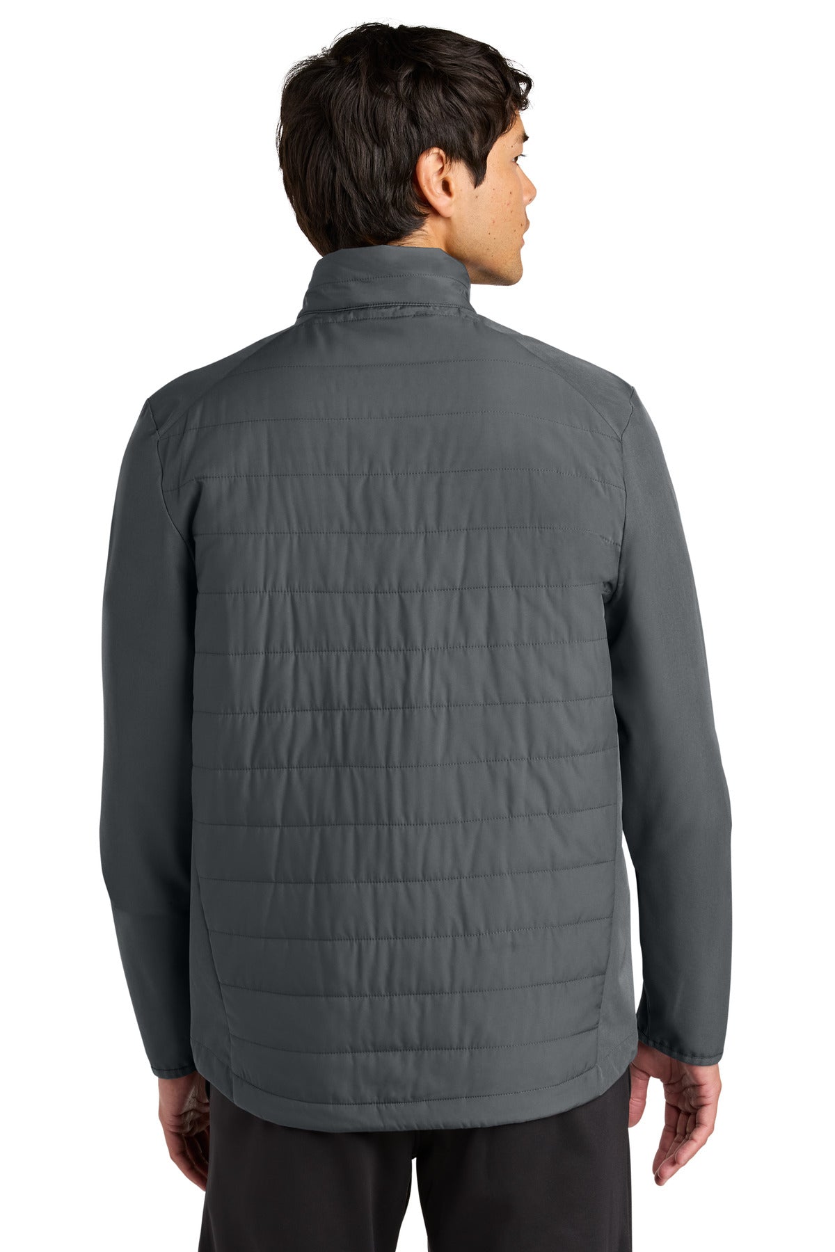 IronGrey Sport-Tek Teknical Hybrid Jacket ST940