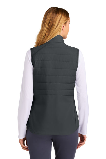 IronGrey Sport-Tek Women's Teknical Hybrid Vest LST941