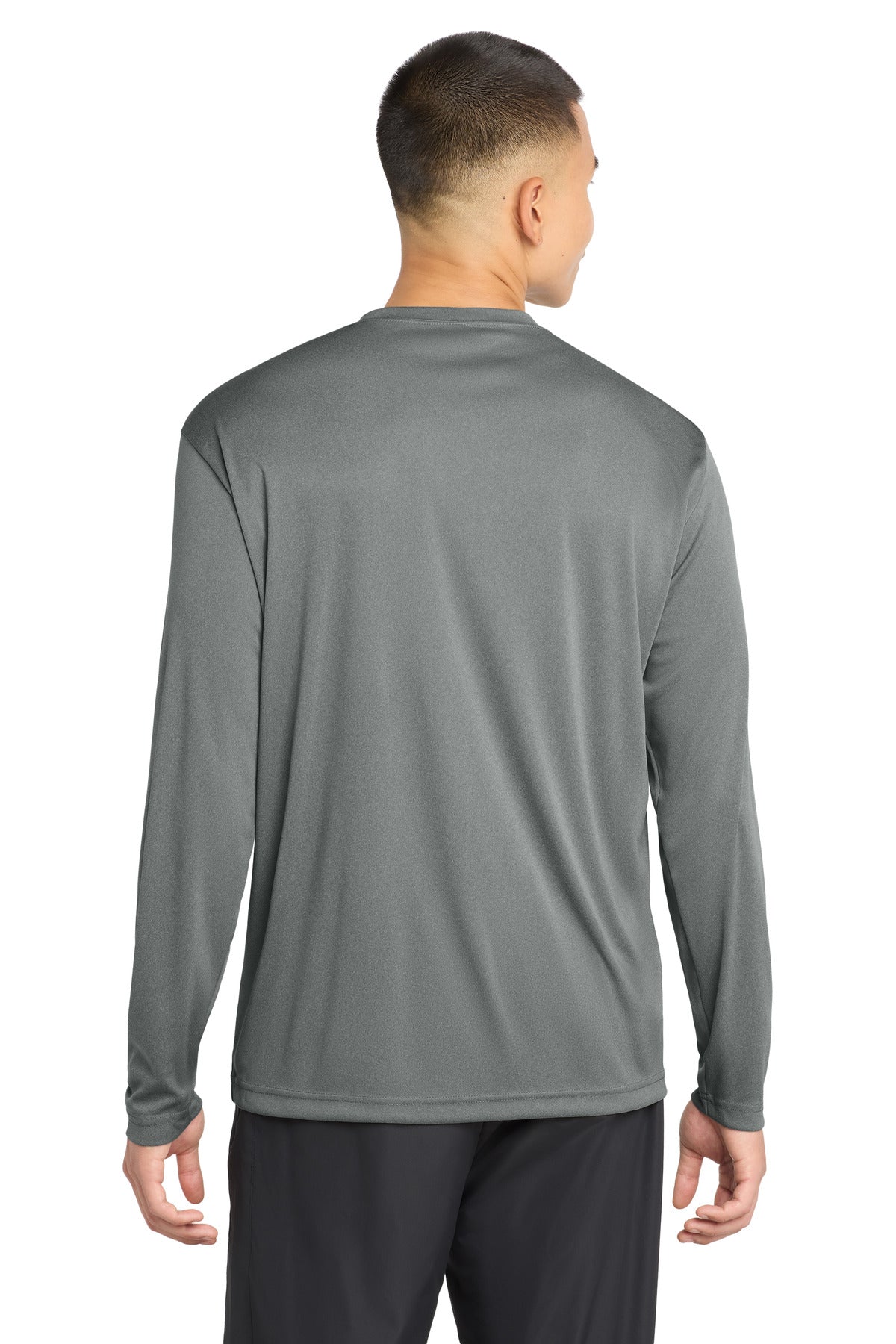 IronGreyHt Sport-Tek Long Sleeve PosiCharge Competitor Tee. ST350LS