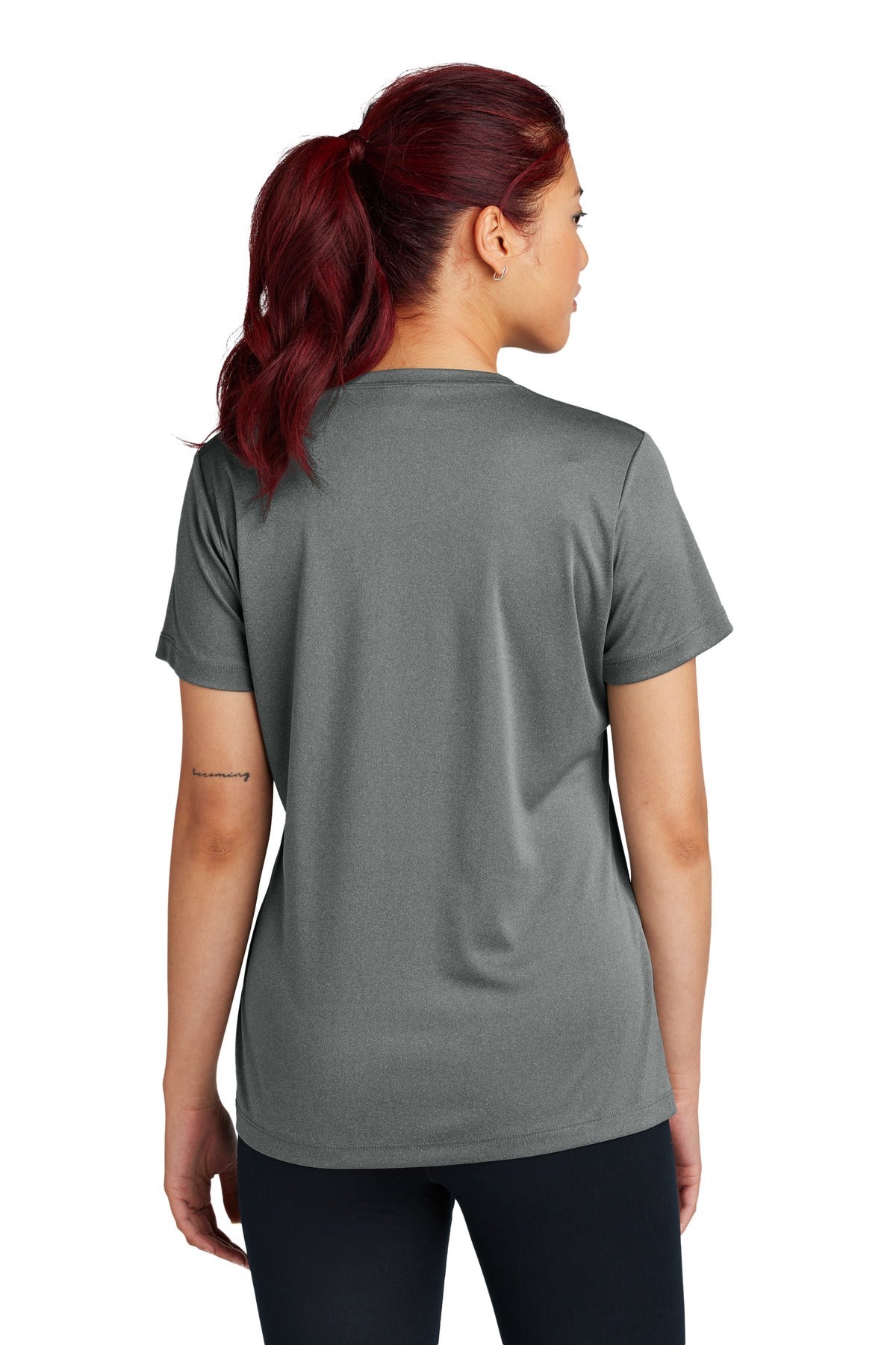 IronGreyHt Sport-Tek Women's PosiCharge Competitor Tee. LST350