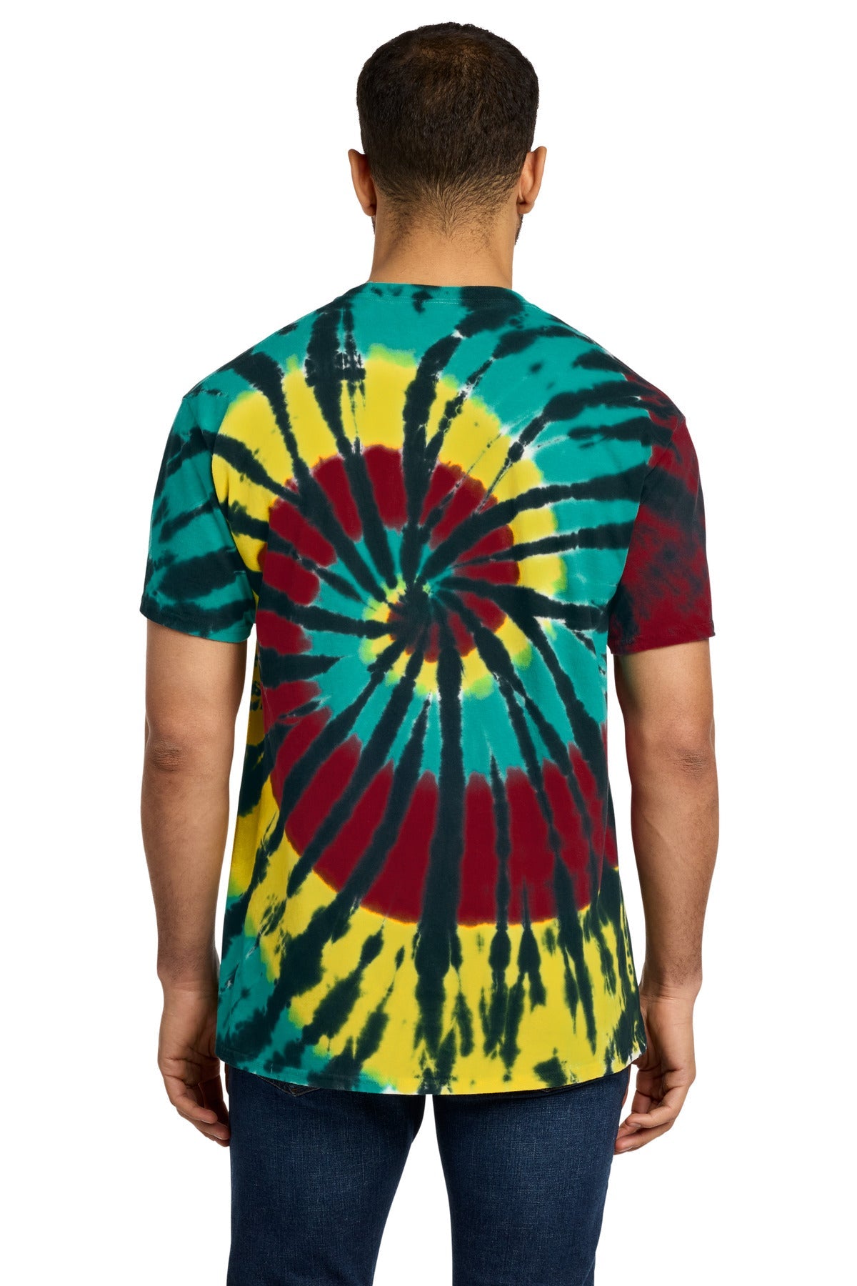 IslandSprl Port & Co Tie-Dye Tee. PC147