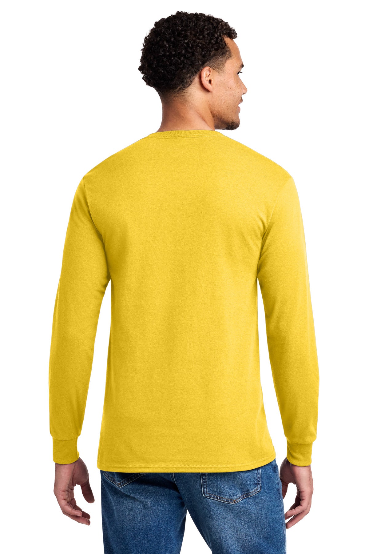 IslandYllw Jerzees - Dri-Power 50/50 Cotton/Poly Long Sleeve T-Shirt. 29LS
