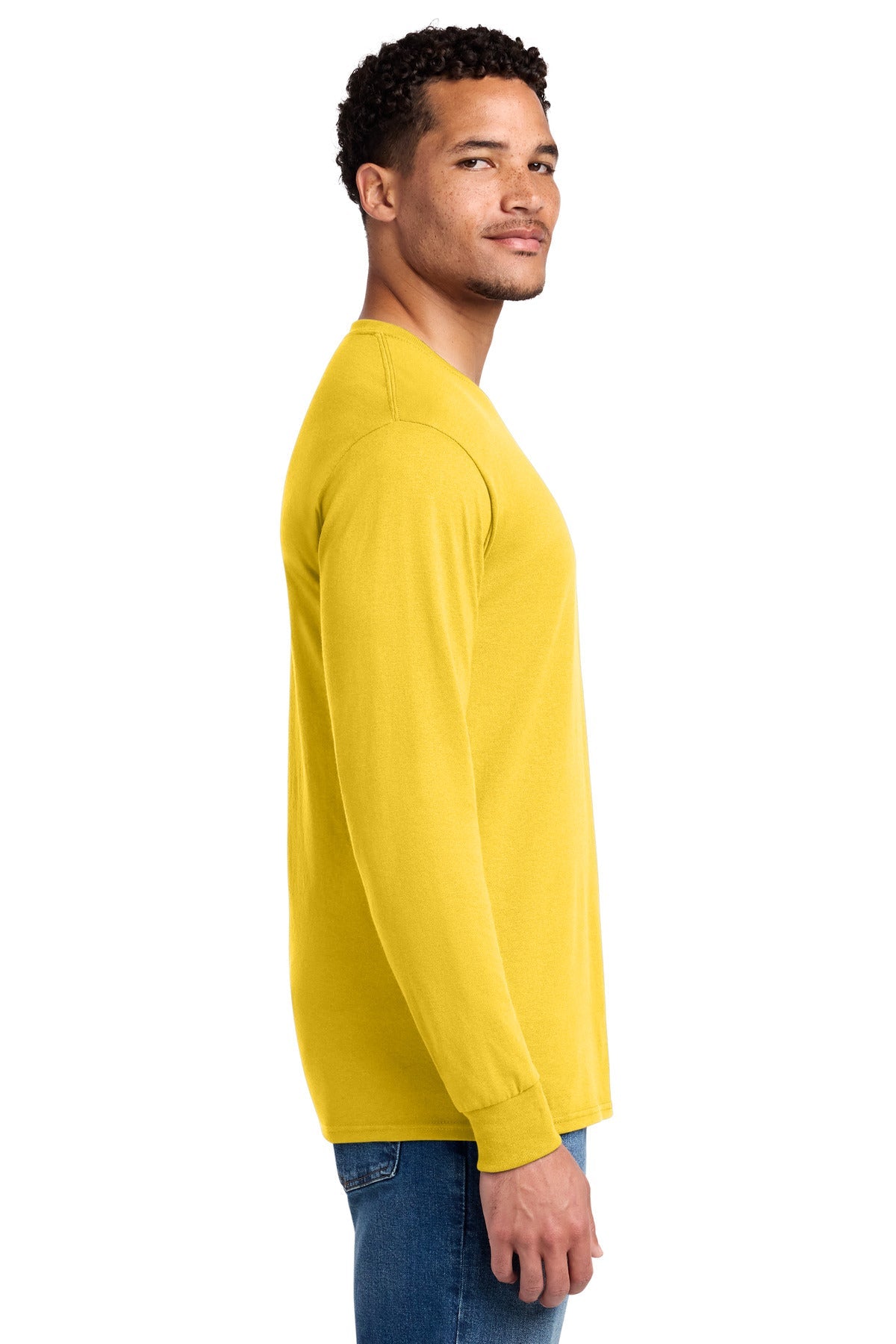 IslandYllw Jerzees - Dri-Power 50/50 Cotton/Poly Long Sleeve T-Shirt. 29LS
