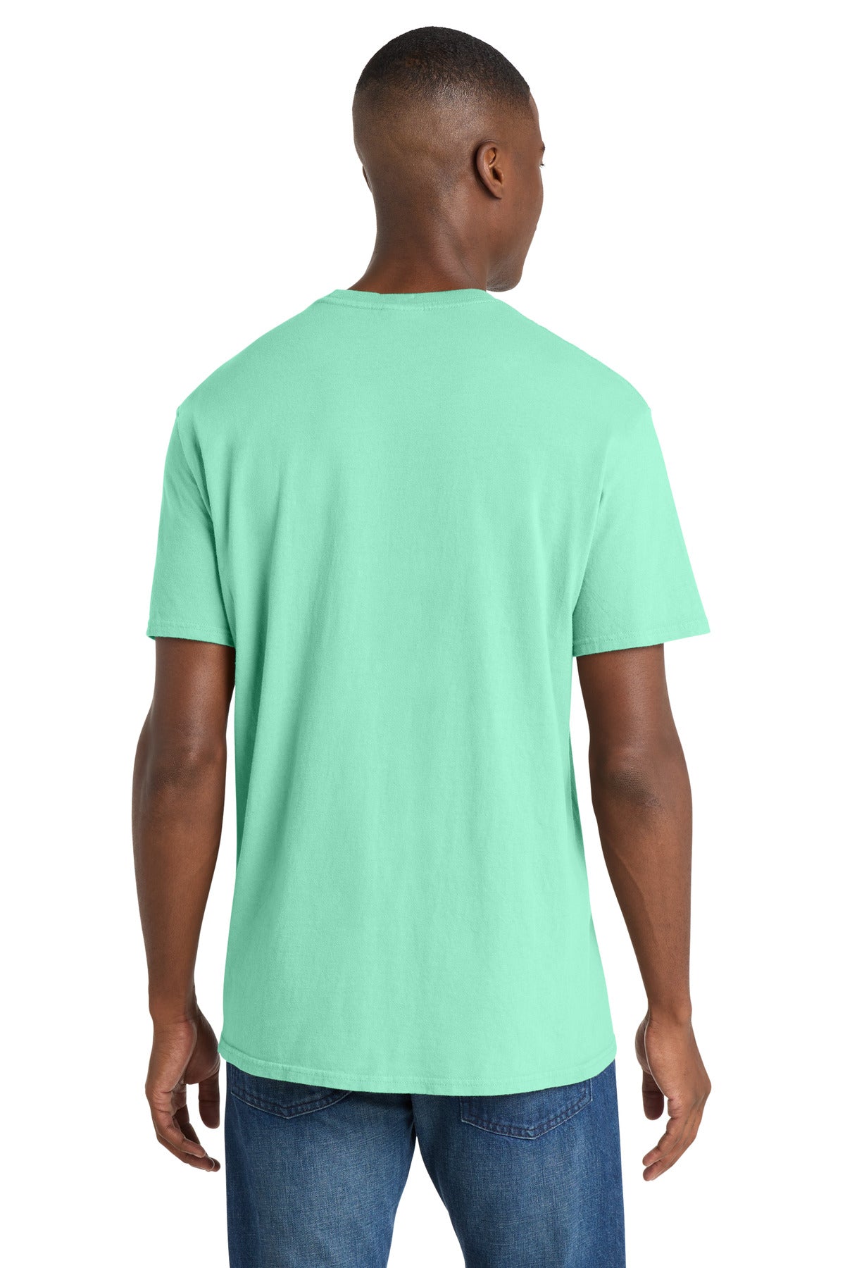 Jadeite Port & Co Beach Wash Garment-Dyed Tee. PC099