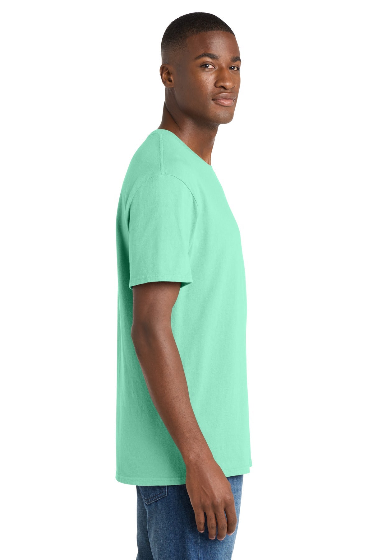 Jadeite Port & Co Beach Wash Garment-Dyed Tee. PC099