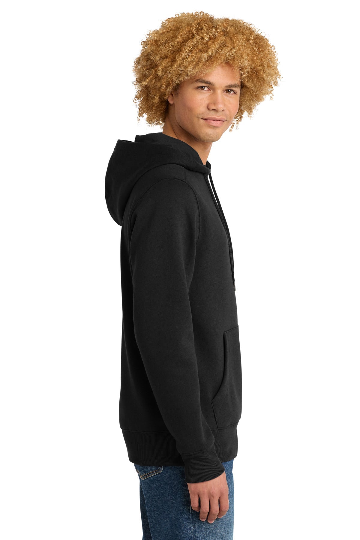 Jet Black District Perfect Weight Fleece Hoodie DT1101