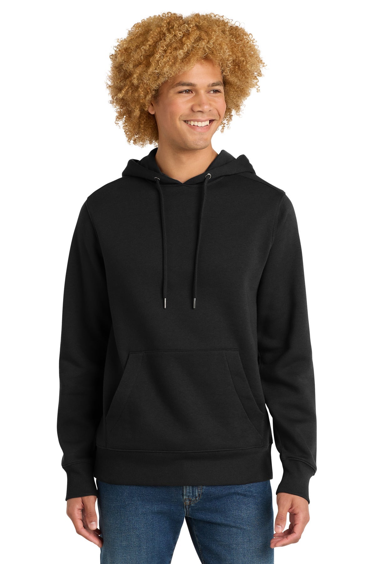 Jet Black District Perfect Weight Fleece Hoodie DT1101